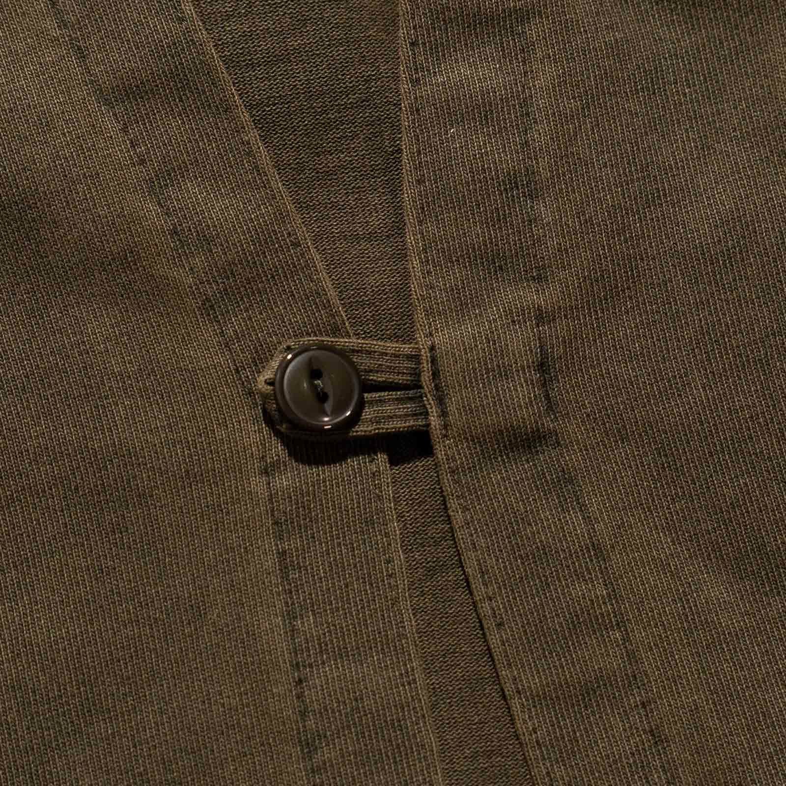 シービーズSEABEESピグメントコットンカーディガン