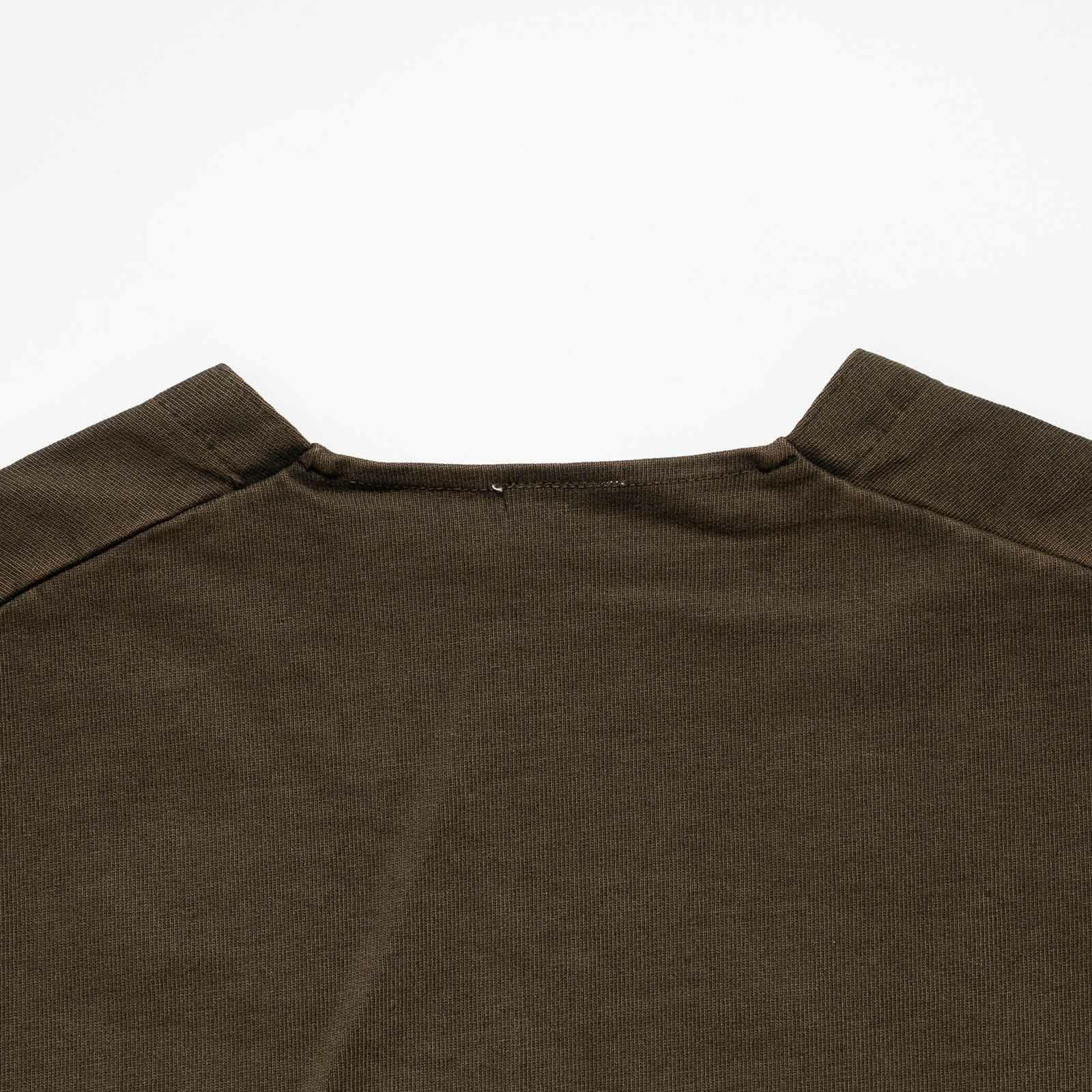 シービーズSEABEESピグメントコットンカーディガン