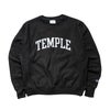 TEMPLEUNIVERSITYオフィシャルクルーネックカレッジスウェットチャンピオンリバースウィーブ