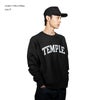 TEMPLEUNIVERSITYオフィシャルクルーネックカレッジスウェットチャンピオンリバースウィーブ