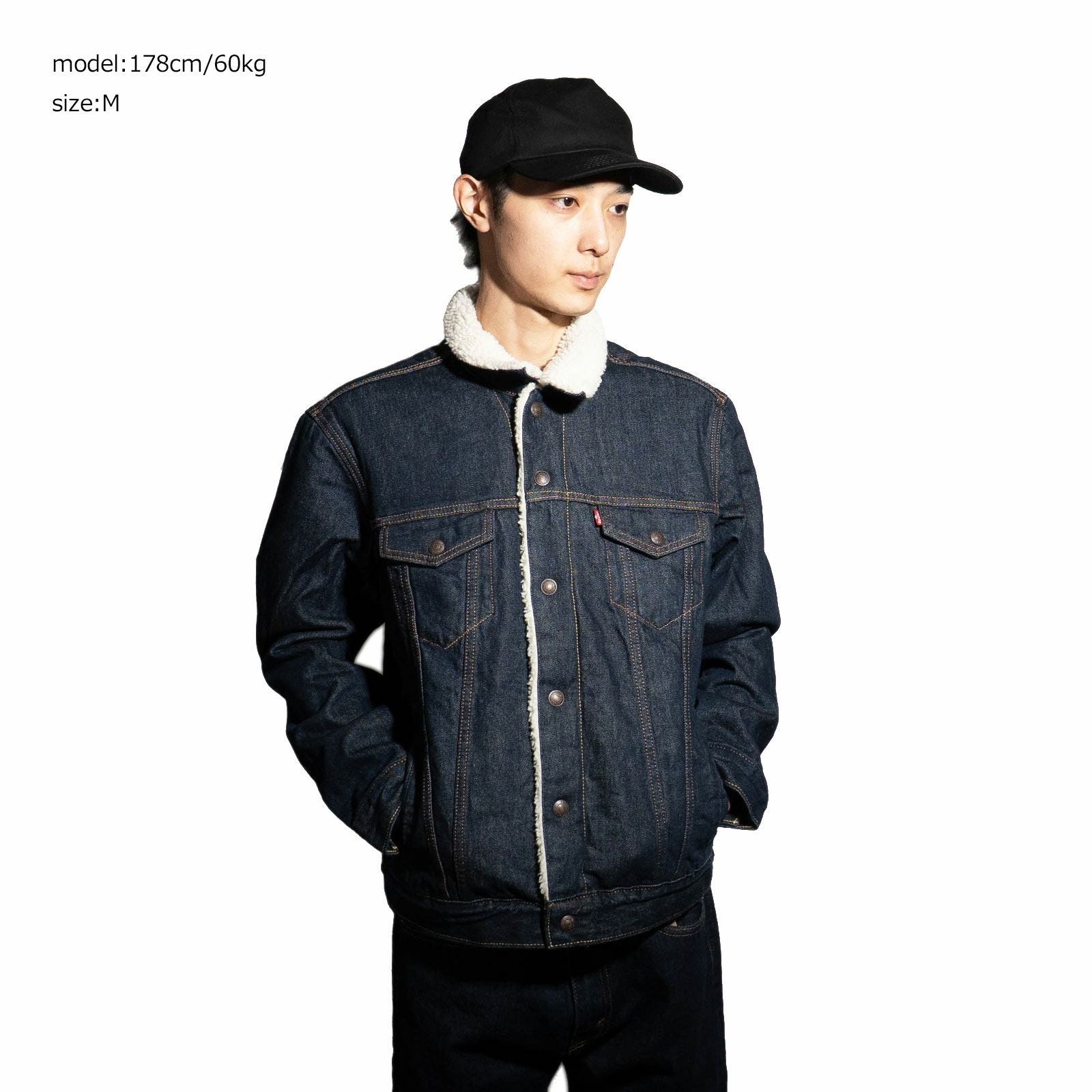 リーバイスLEVI'Sタイプ3シェルパトラッカージャケットリンス