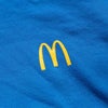 マクドナルドMcDonald’sアーチロゴチャンピオンボディスウェットシャツブルー