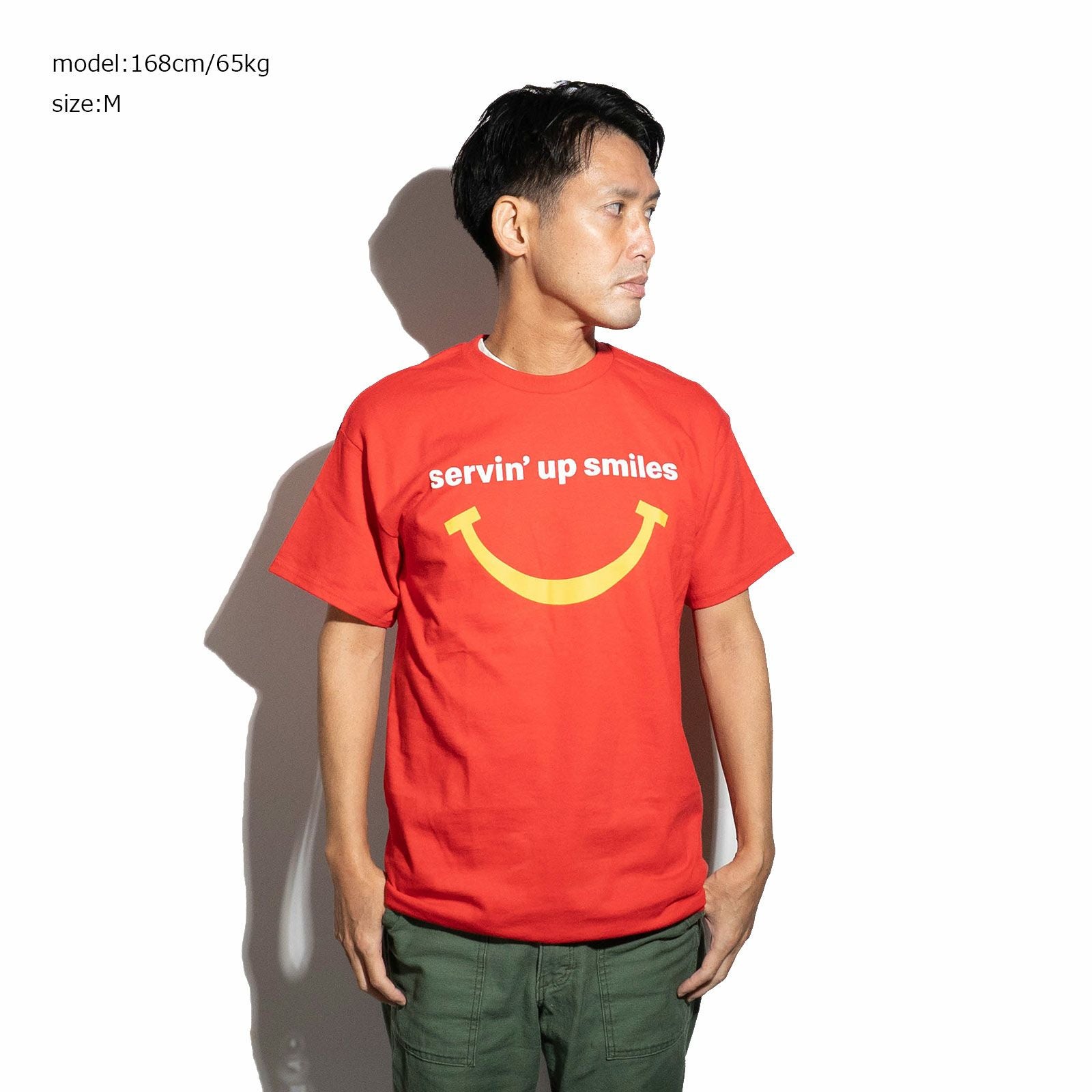 マクドナルドMcDonald’sサービンアップスマイルズTシャツ