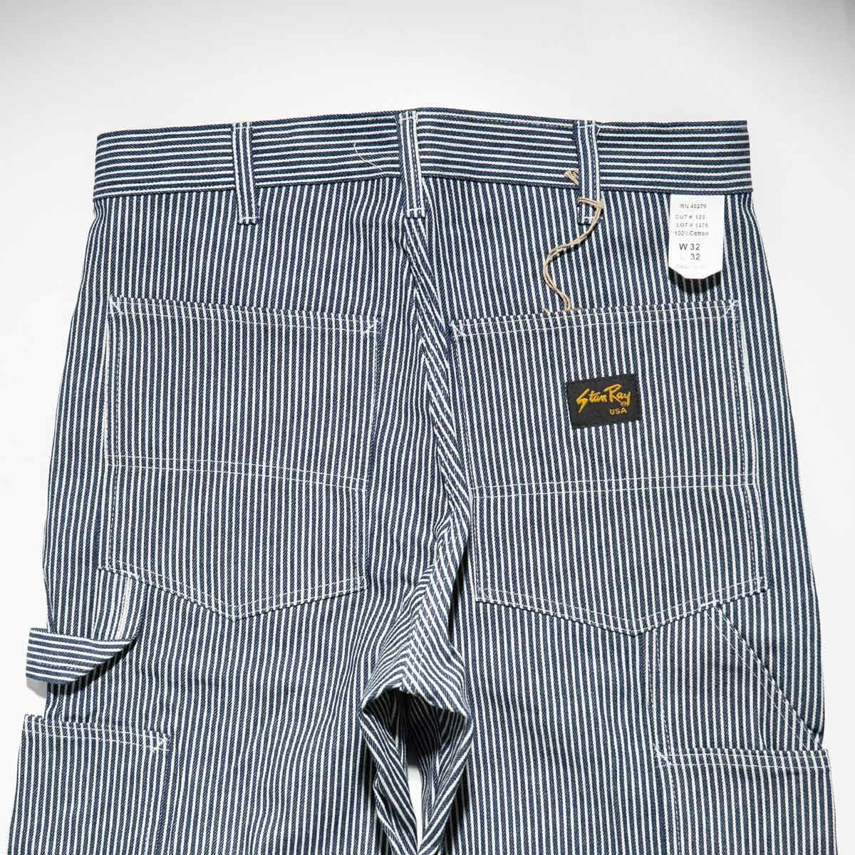 スタンレイSTANRAYオリジナルペインターパンツヒッコリーストライプ