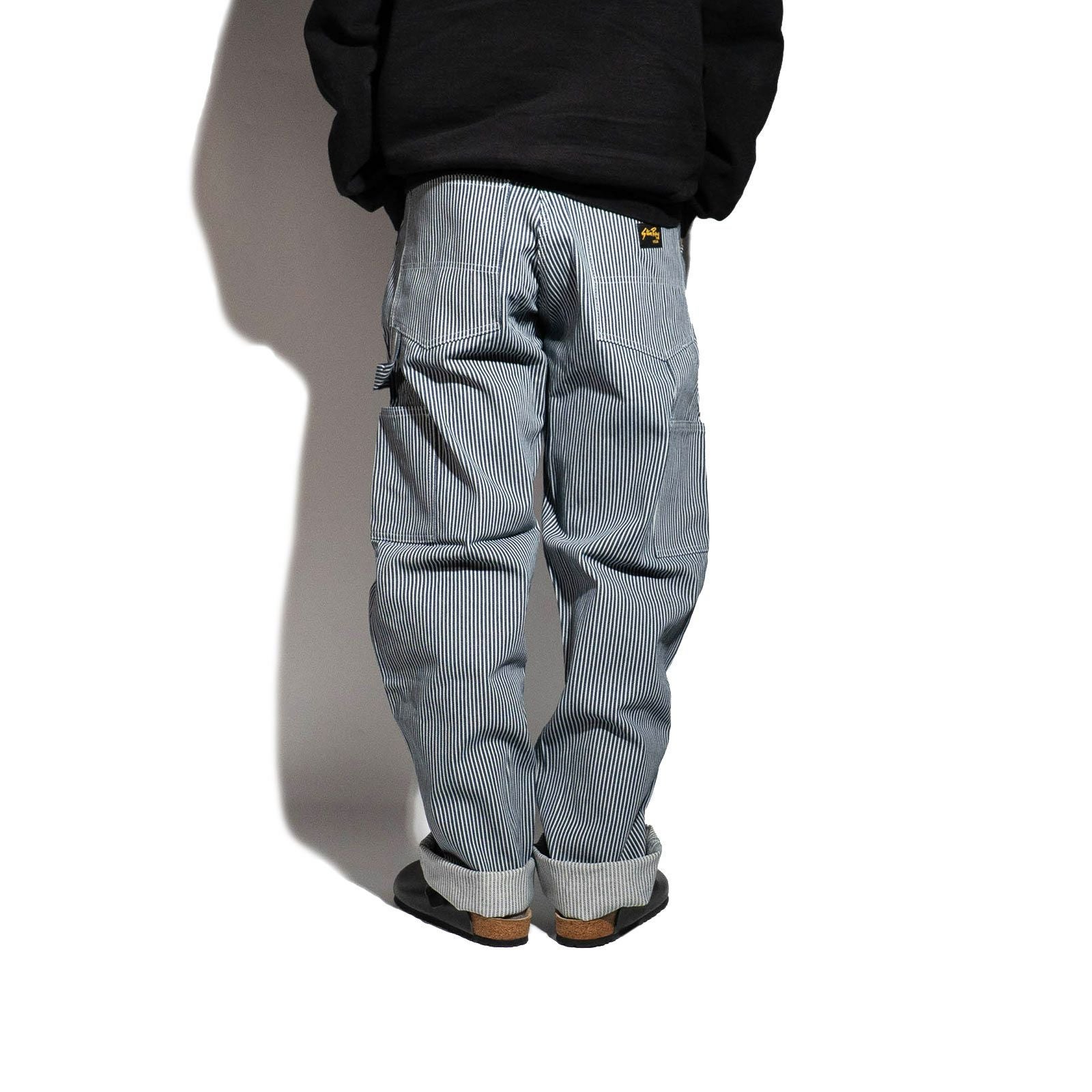 スタンレイSTANRAYオリジナルペインターパンツヒッコリーストライプ