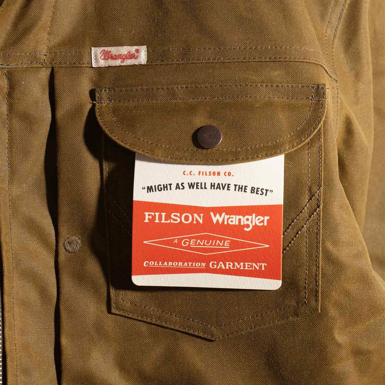 フィルソン×ラングラーFILSON×Wrangler限定コラボモデルアドベンチャージャケット