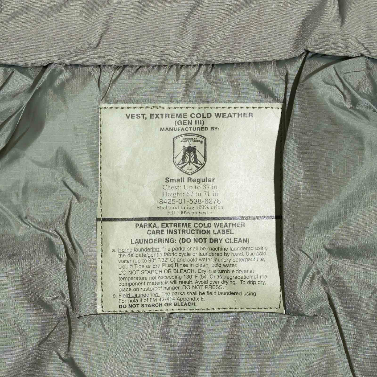 ブルックリンアームドフォースBROOKLYNARMEDFORCES(B.A.F.)ジェネレーション3ECWCSレベル7ベスト