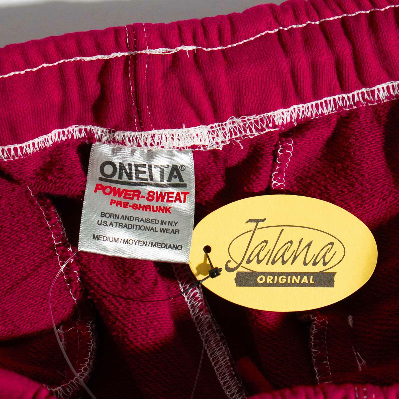 オニータONEITAパワースウェット15オンススーパーヘビーウエイトスウェットパンツJalana別注マルーン