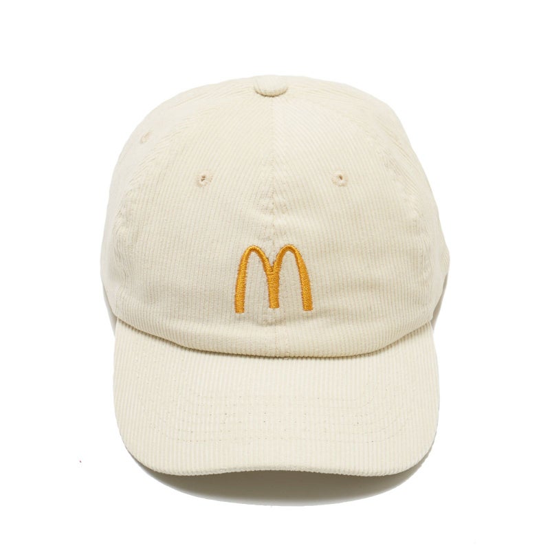 マクドナルドMcDonald’sコーデュロイアーチズキャップ