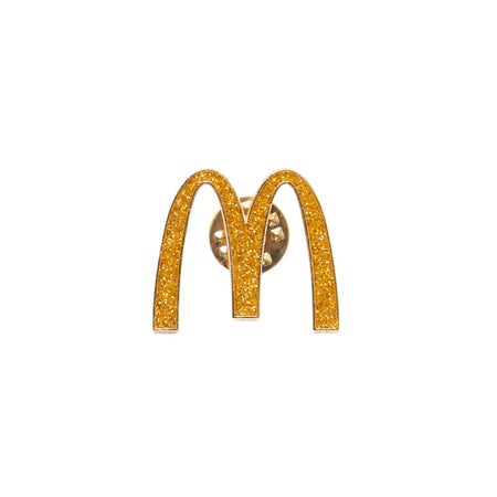 マクドナルドMcDonald’sグリッターアーチズラペルピン