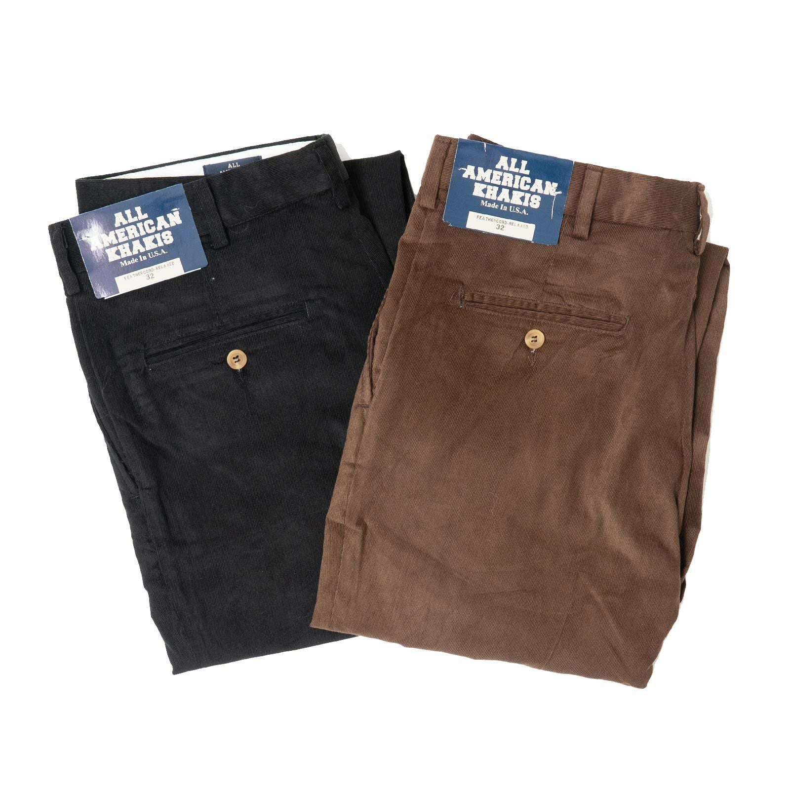 オールアメリカンカーキALLAMERICANKHAKIS21ウェルダルトンフェザーコーデュロイパンツリラックスフィット
