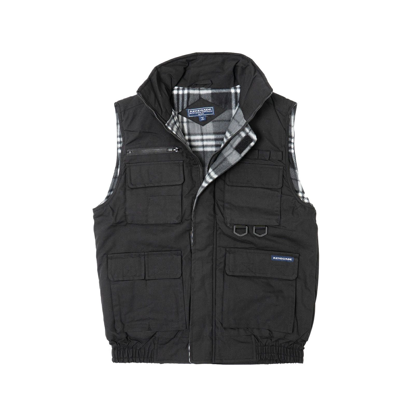 RenegadeSportswearマルチポケットユーティリティベスト