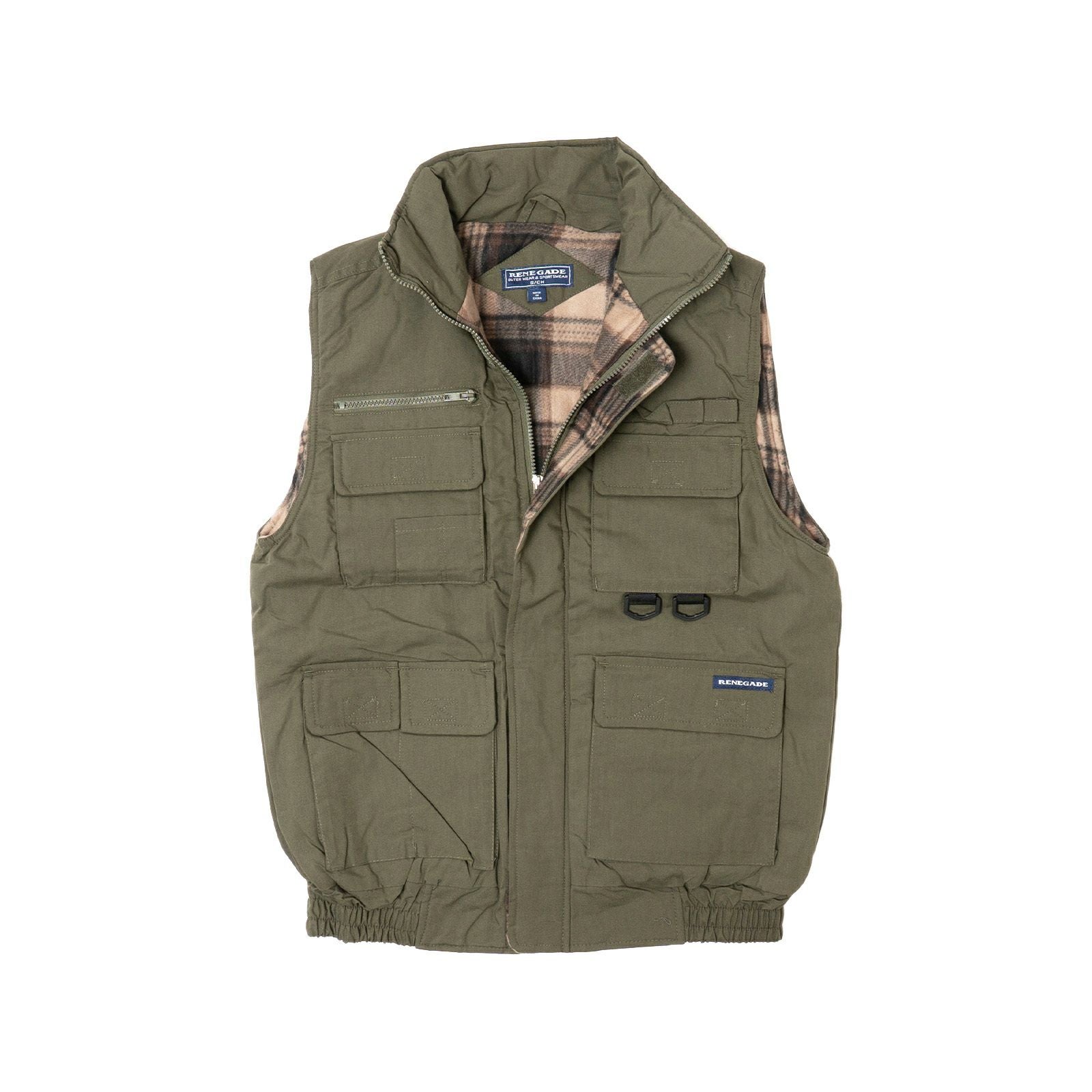 RenegadeSportswearマルチポケットユーティリティベスト