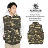 RenegadeSportswearマルチポケットカモユーティリティベスト