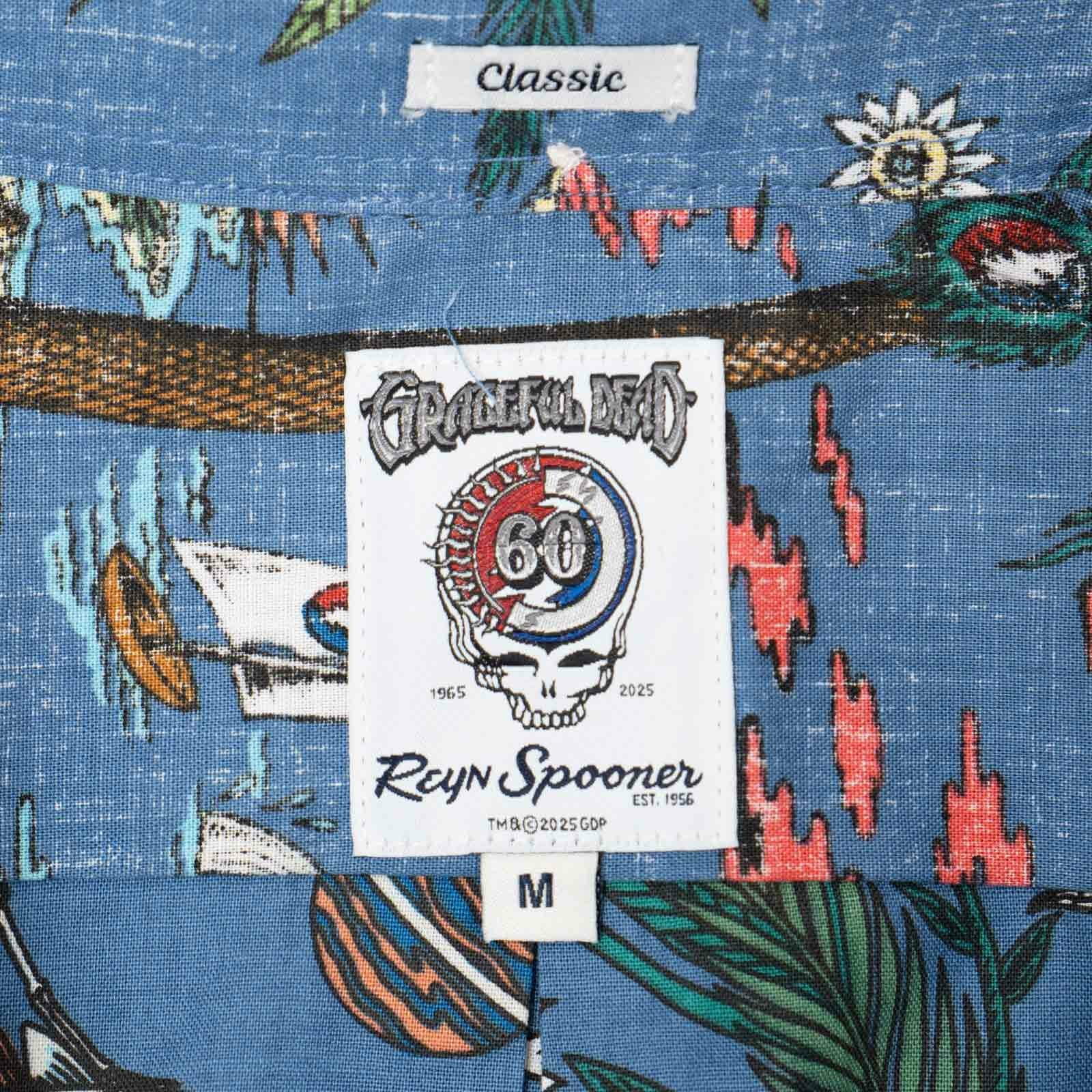 レインスプーナーXグレイトフルデッドREYNSPOONERXGRATEFULDEADファーアウト半袖アロハシャツ