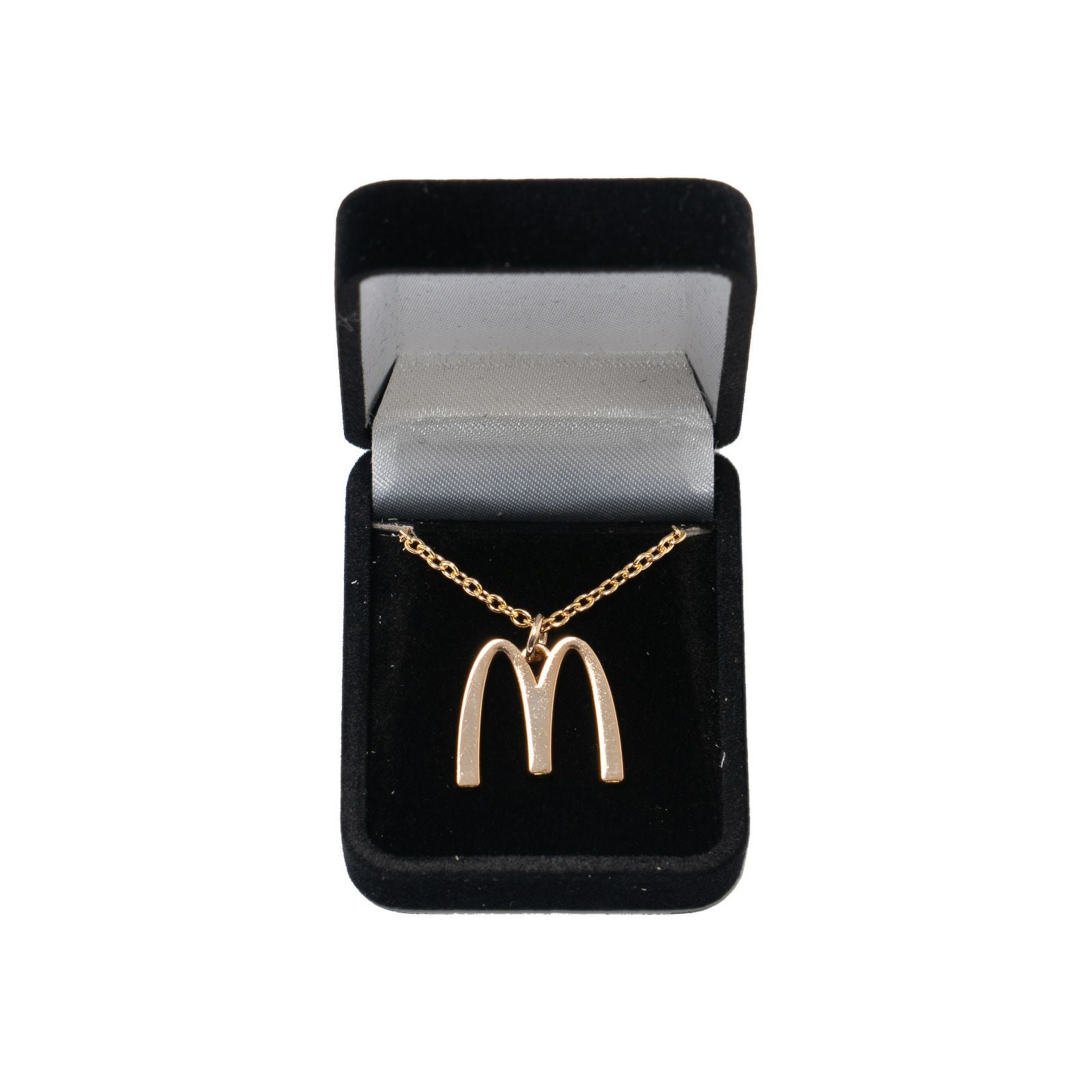 マクドナルドMcDonald'sゴールドプレートアーチネックレス
