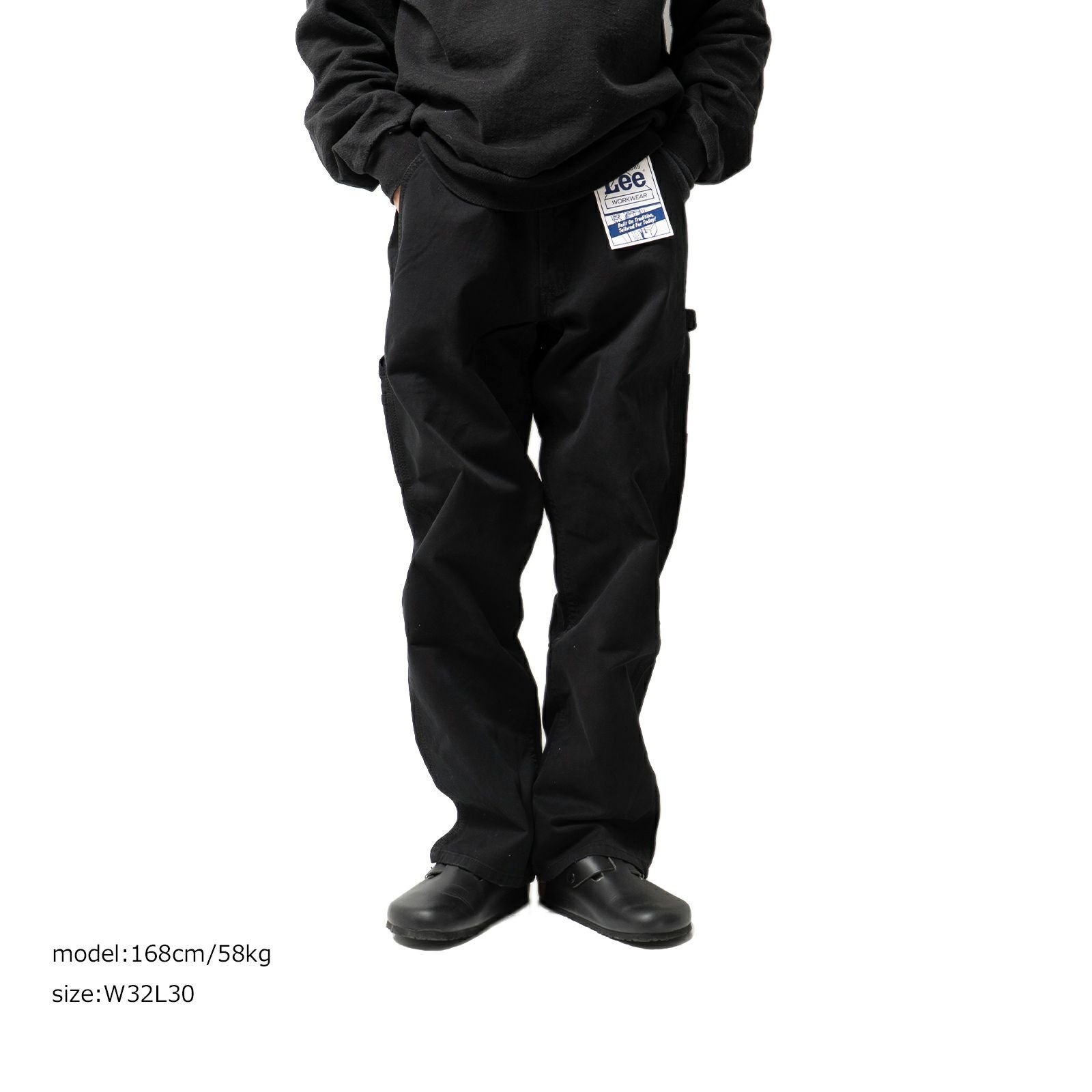 リーLeeレジェンダリーカーペンタージーンズブラック