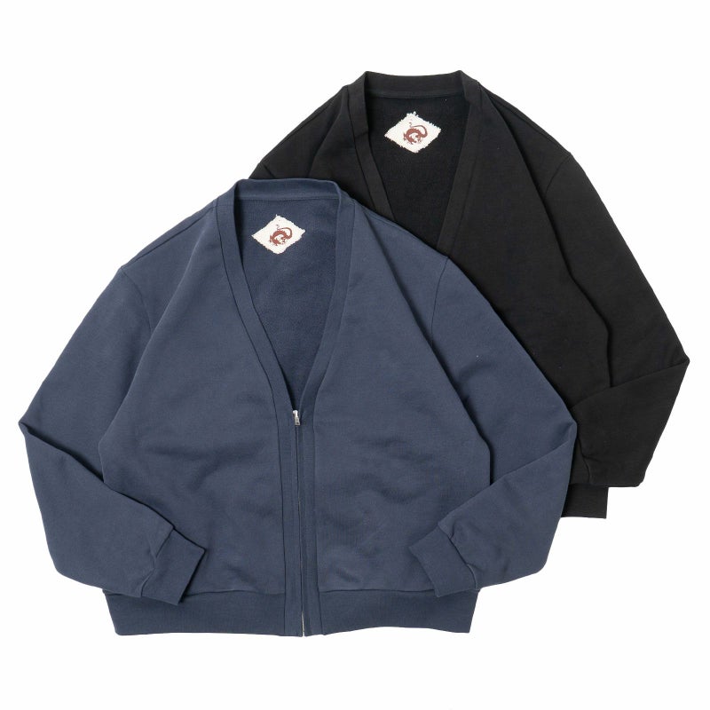 フェリスFELYSカーディガンジップスウェットJalana別注カラー