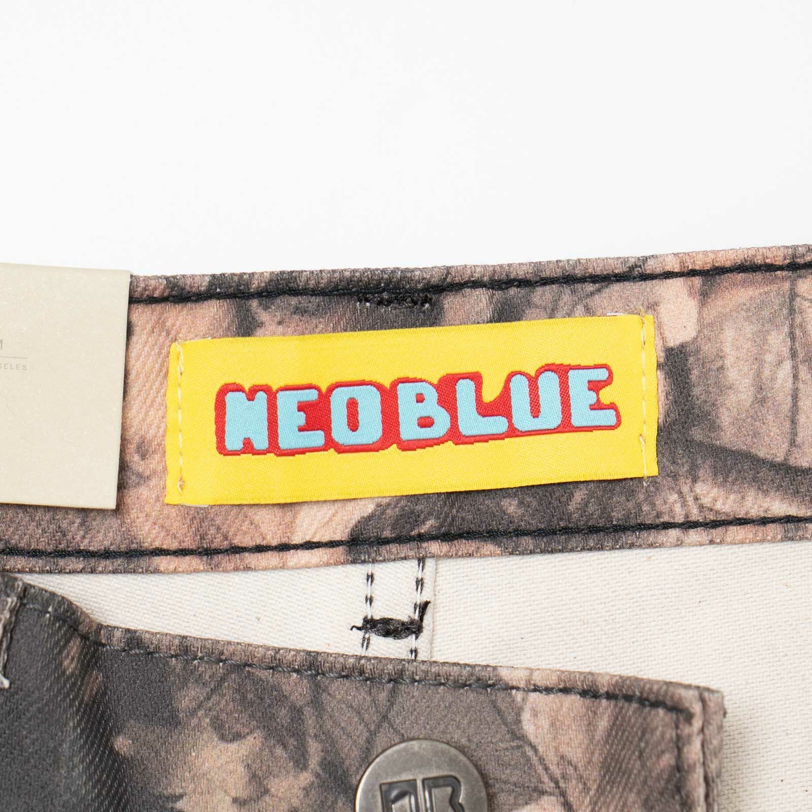 ネオブルーNEOBLUEスーパーバギーダブルニーダークカモ