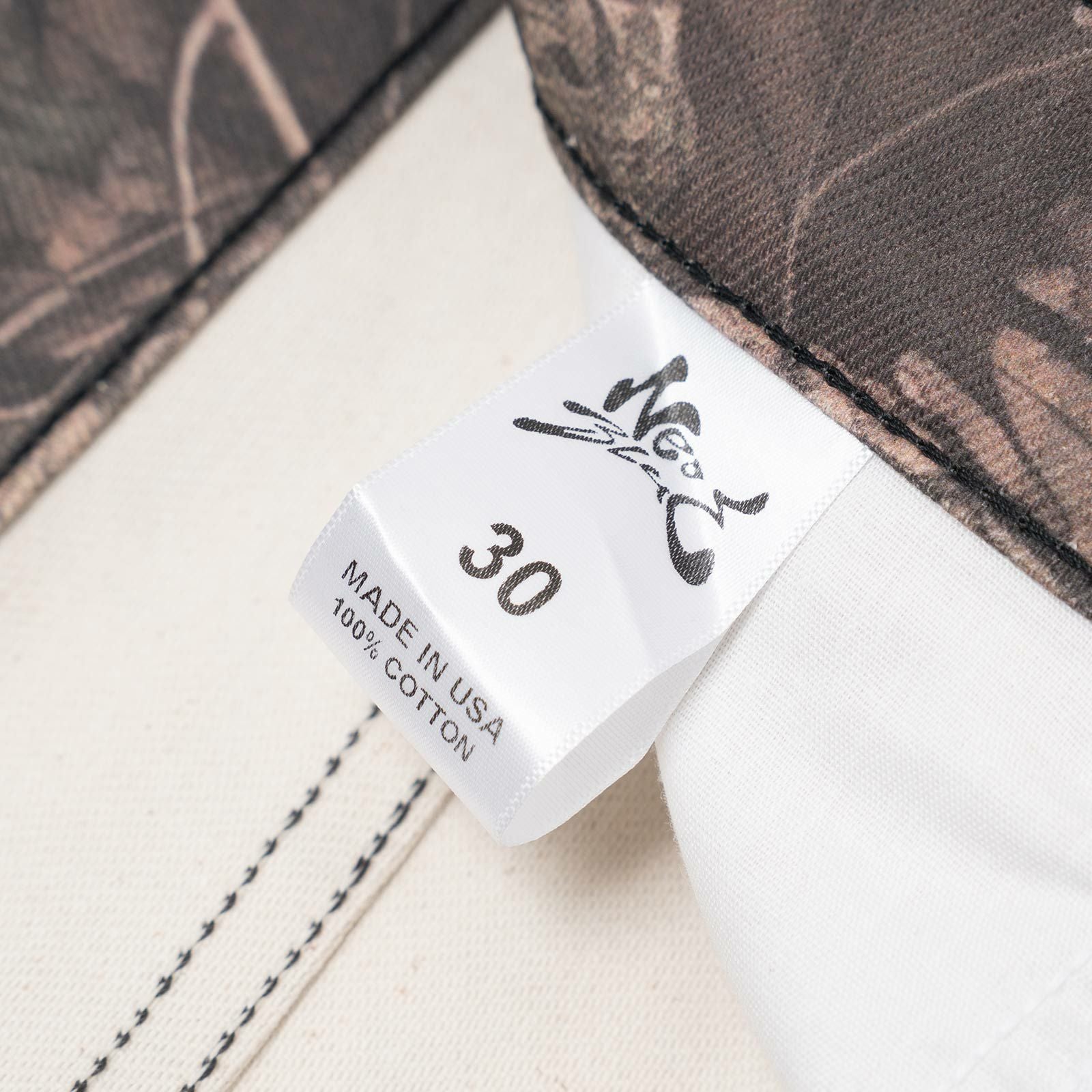 ネオブルーNEOBLUEスーパーバギーダブルニーダークカモ