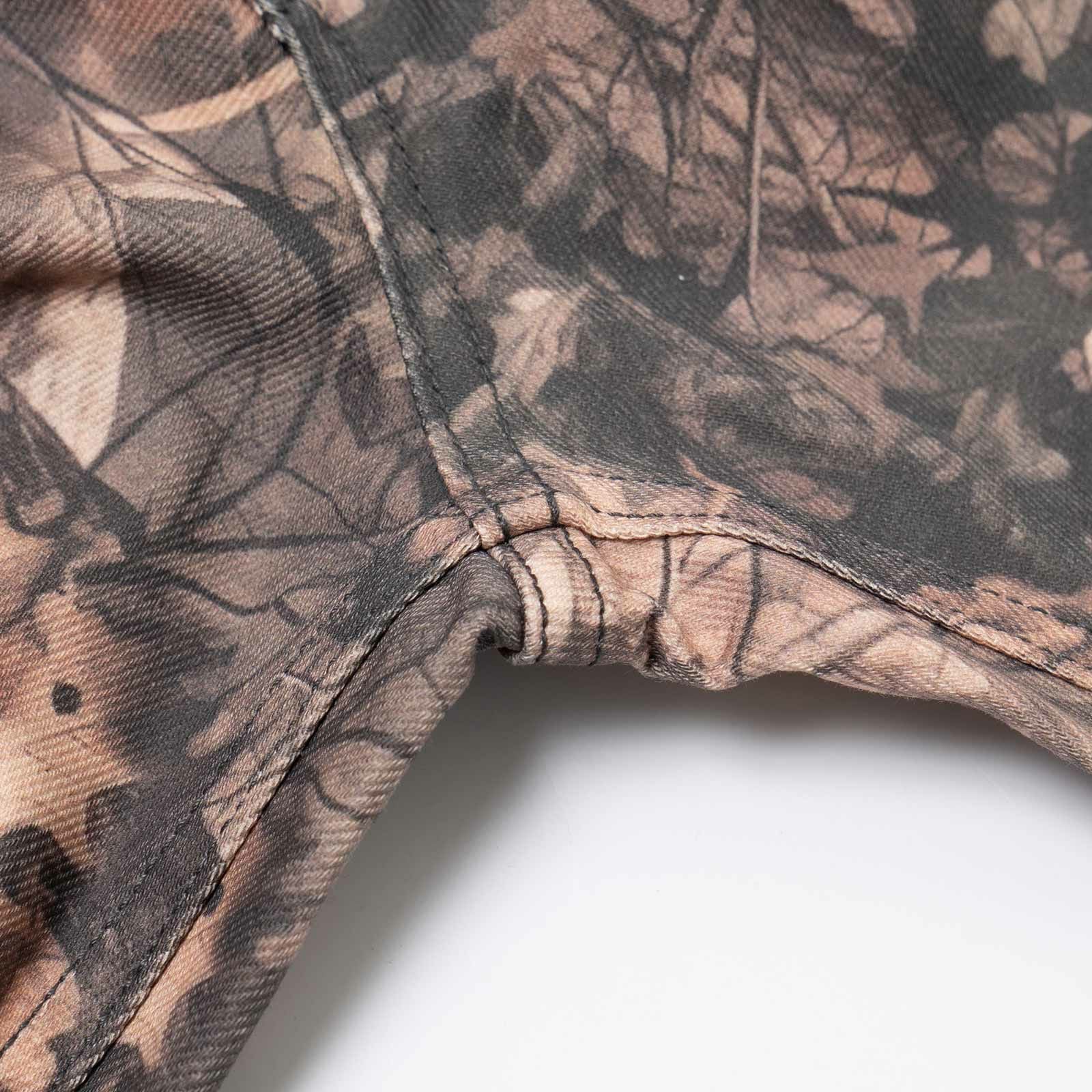 ネオブルーNEOBLUEスーパーバギーダブルニーダークカモ