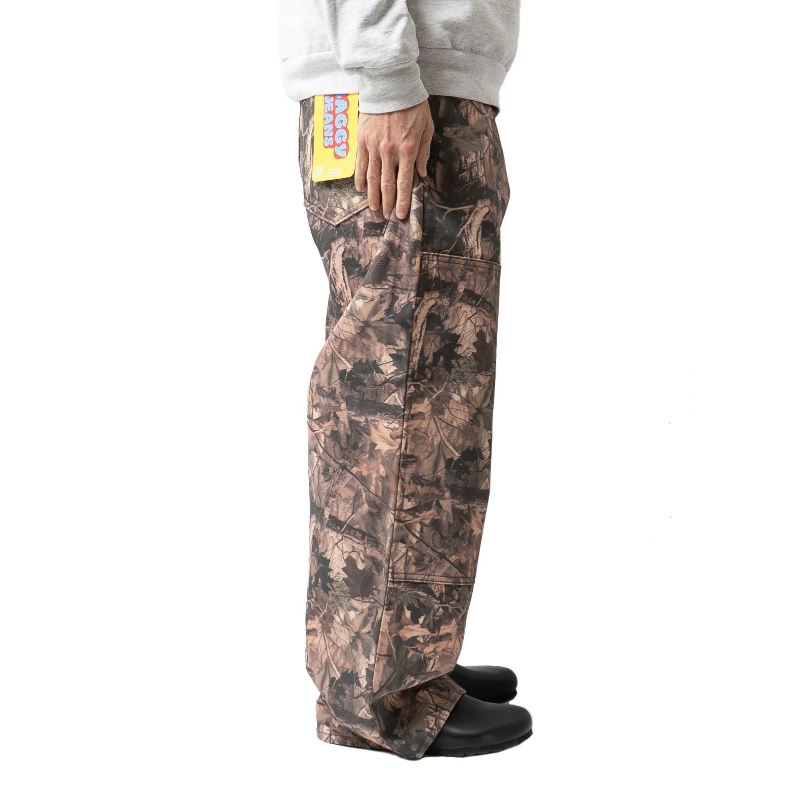 ネオブルーNEOBLUEスーパーバギーダブルニーダークカモ