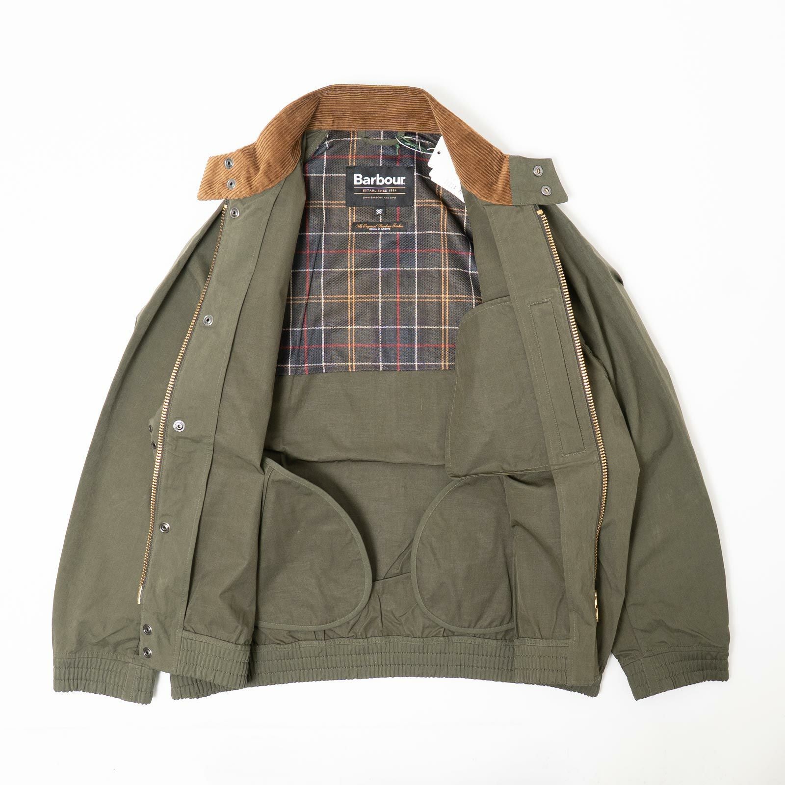 バブアーBarbourトランスポートピーチスキンジャケット