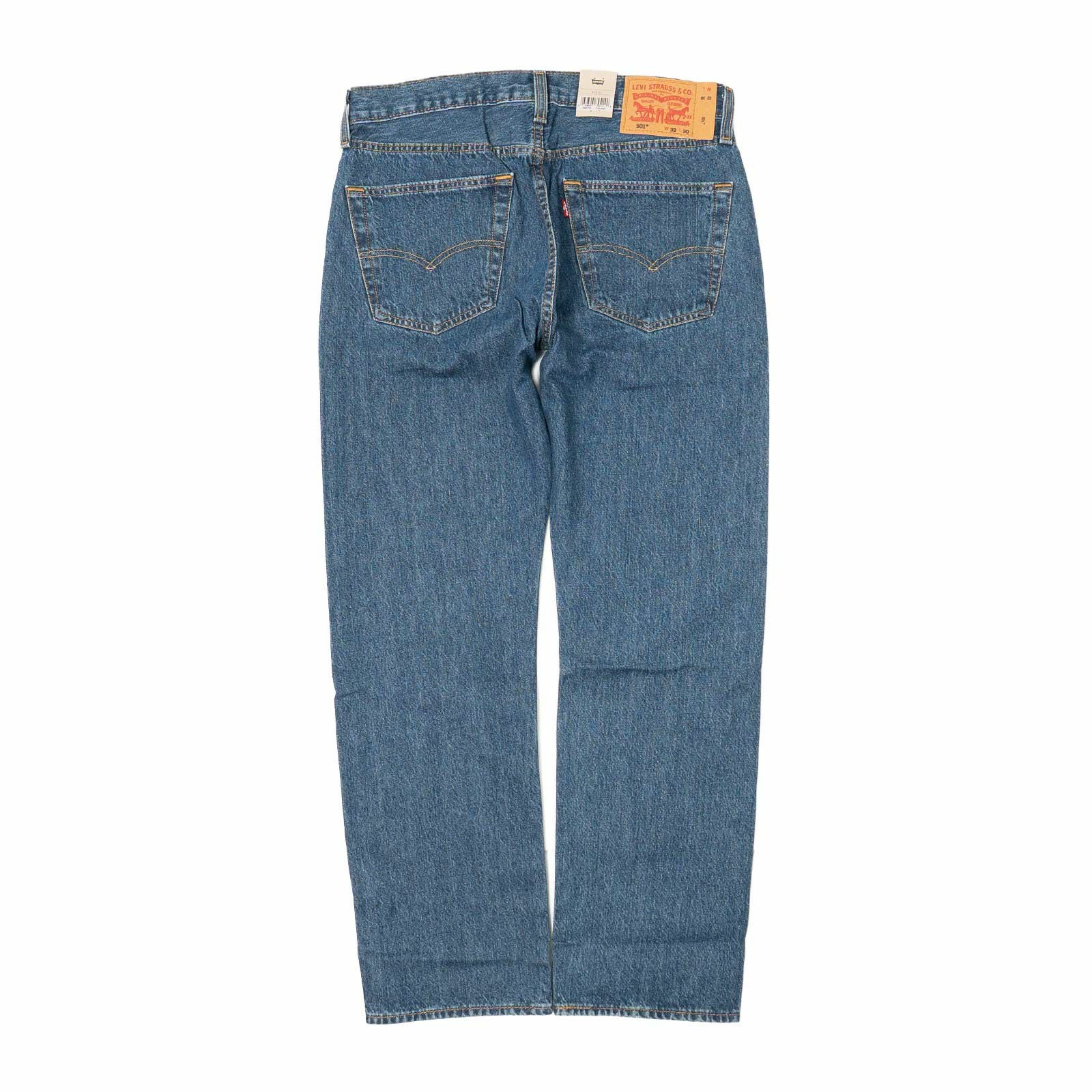 リーバイスLEVI’S501-0194ボタンフライストレートジーンズダークストーンウォッシュ