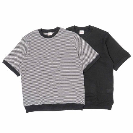 ヘルスニットHealthknit633Sベーシックワッフルリブドヘム半袖クルーネックパッケージ入り