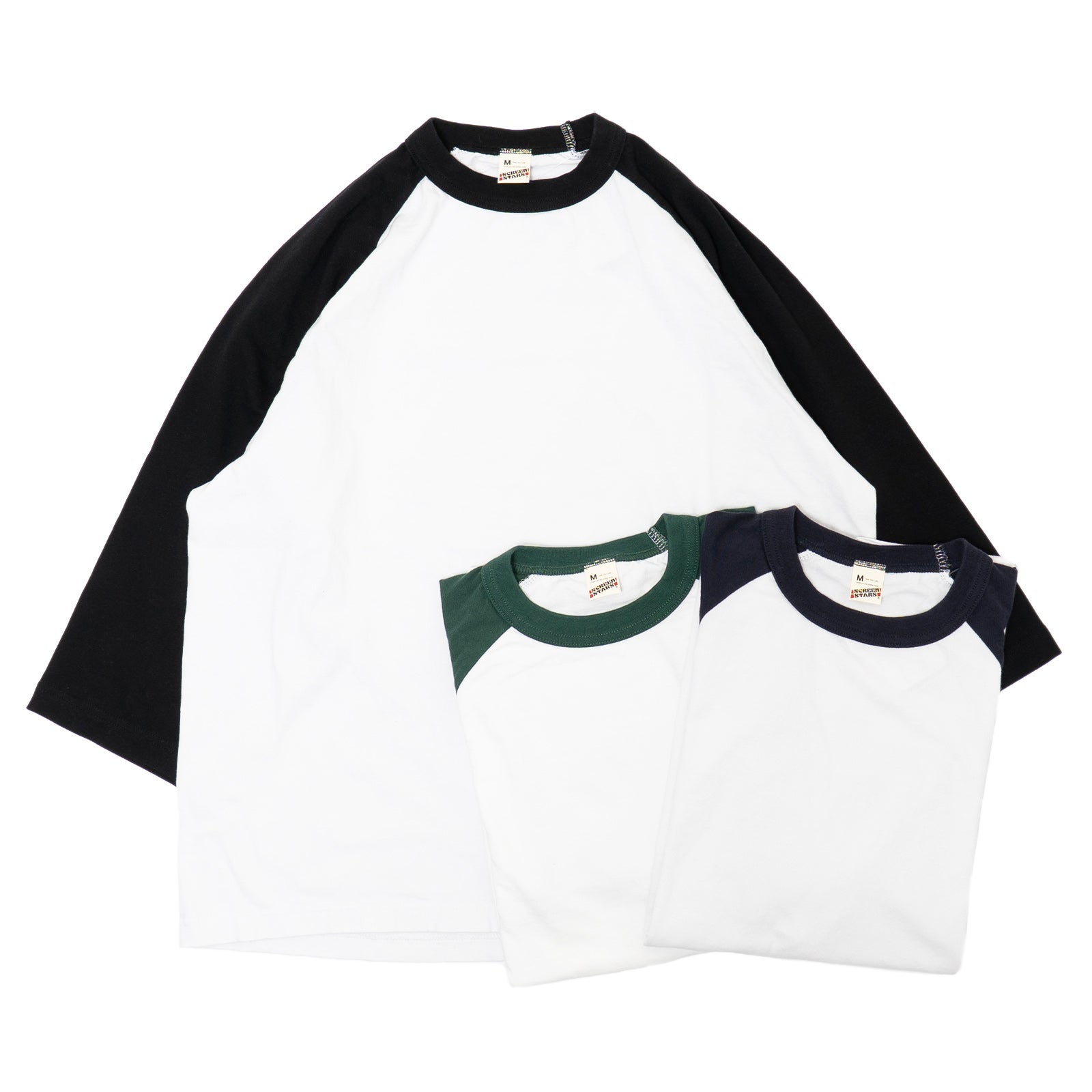スクリーンスターズSCREENSTARSフロスト加工ベースボールTシャツ