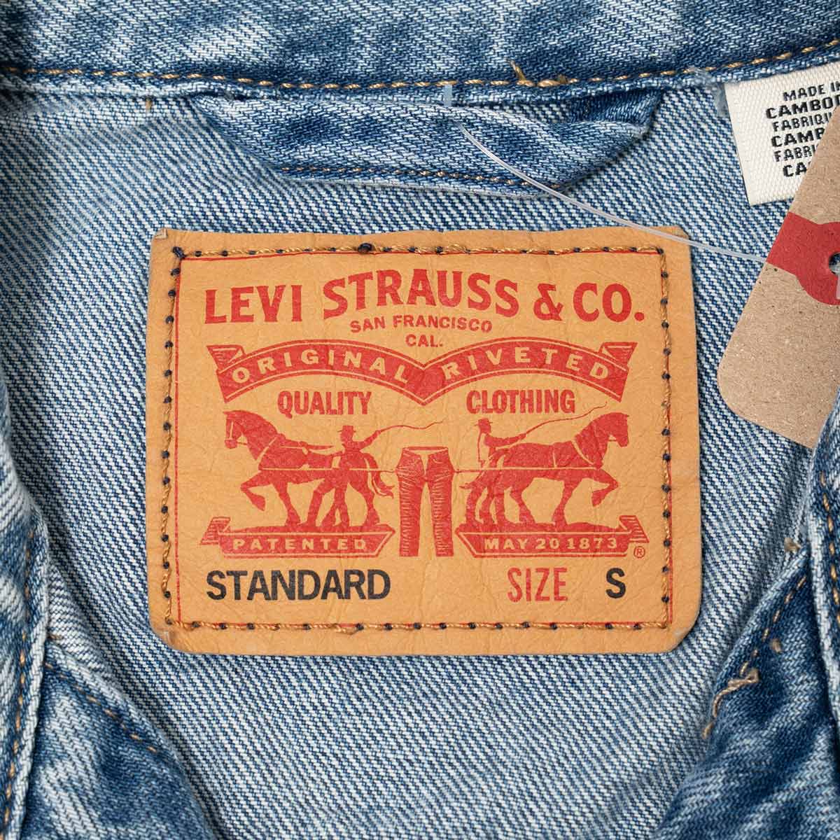 リーバイスLEVI’S#72334デニムジャケットザ・トラッカーサンサーフブルー