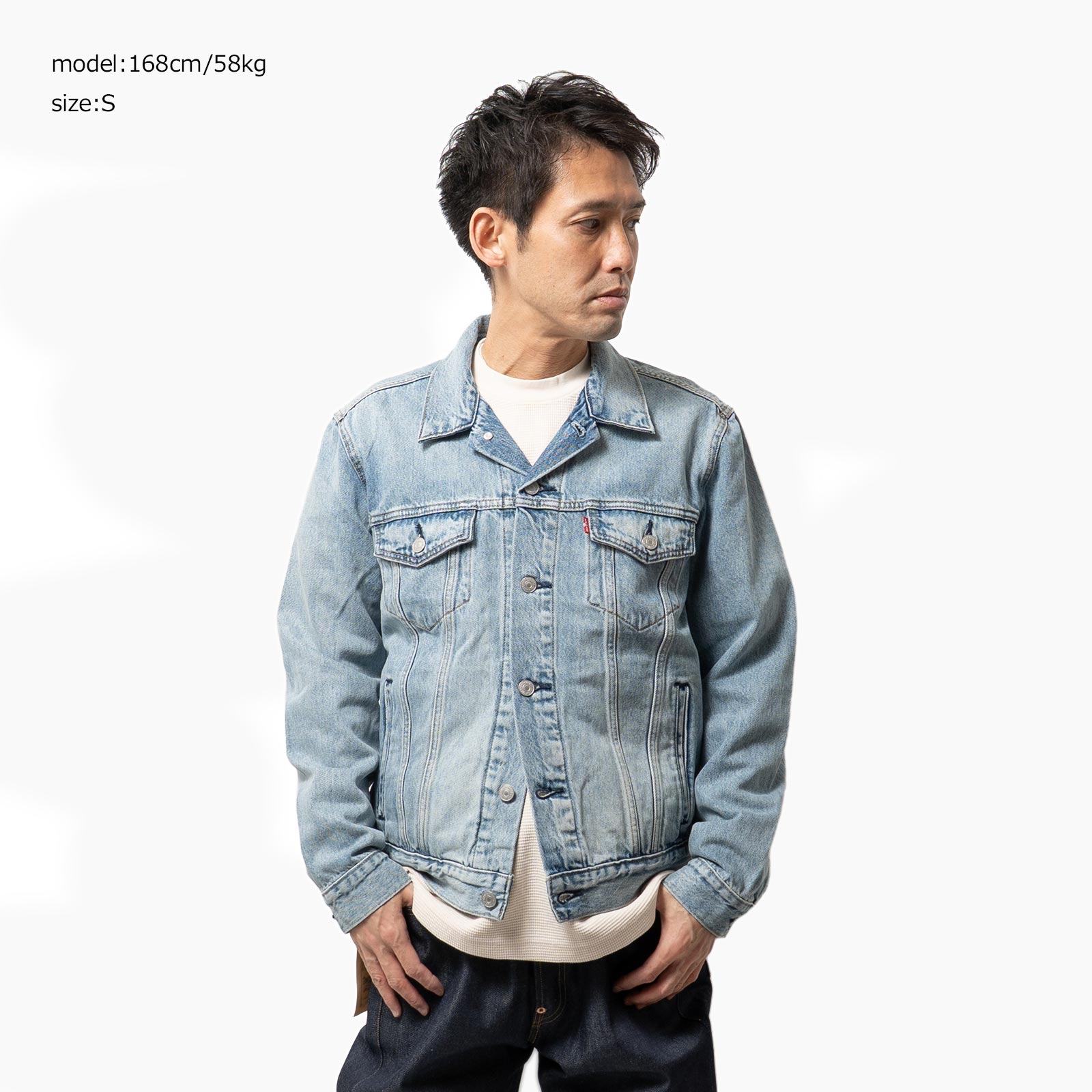 リーバイスLEVI’S#72334デニムジャケットザ・トラッカーサンサーフブルー