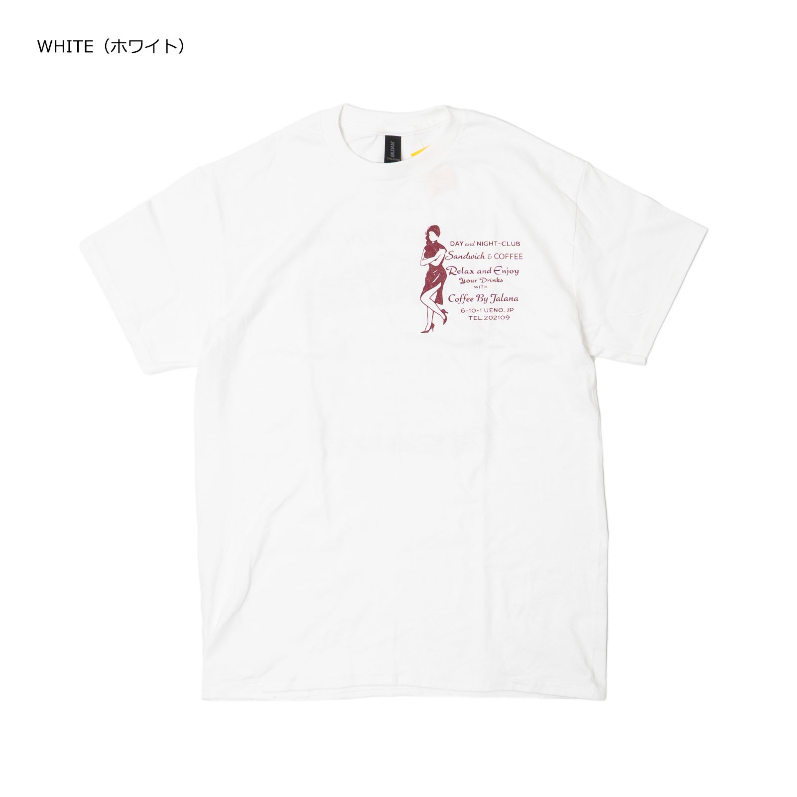 コーヒーバイジャラーナCoffebyJalanaウエノタウンTシャツ