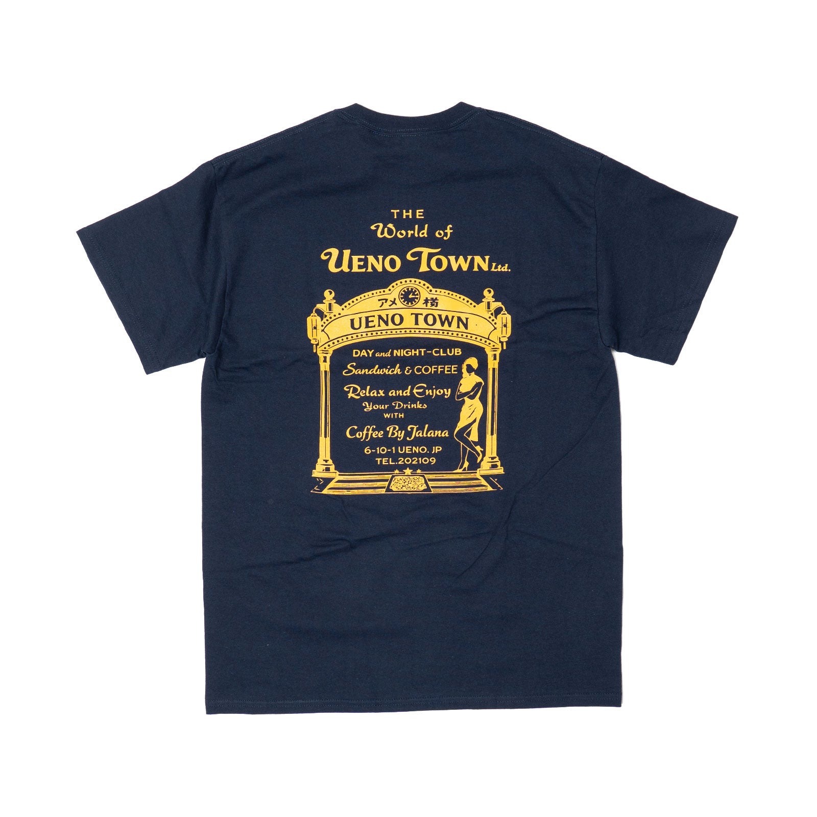 コーヒーバイジャラーナCoffebyJalanaウエノタウンTシャツ