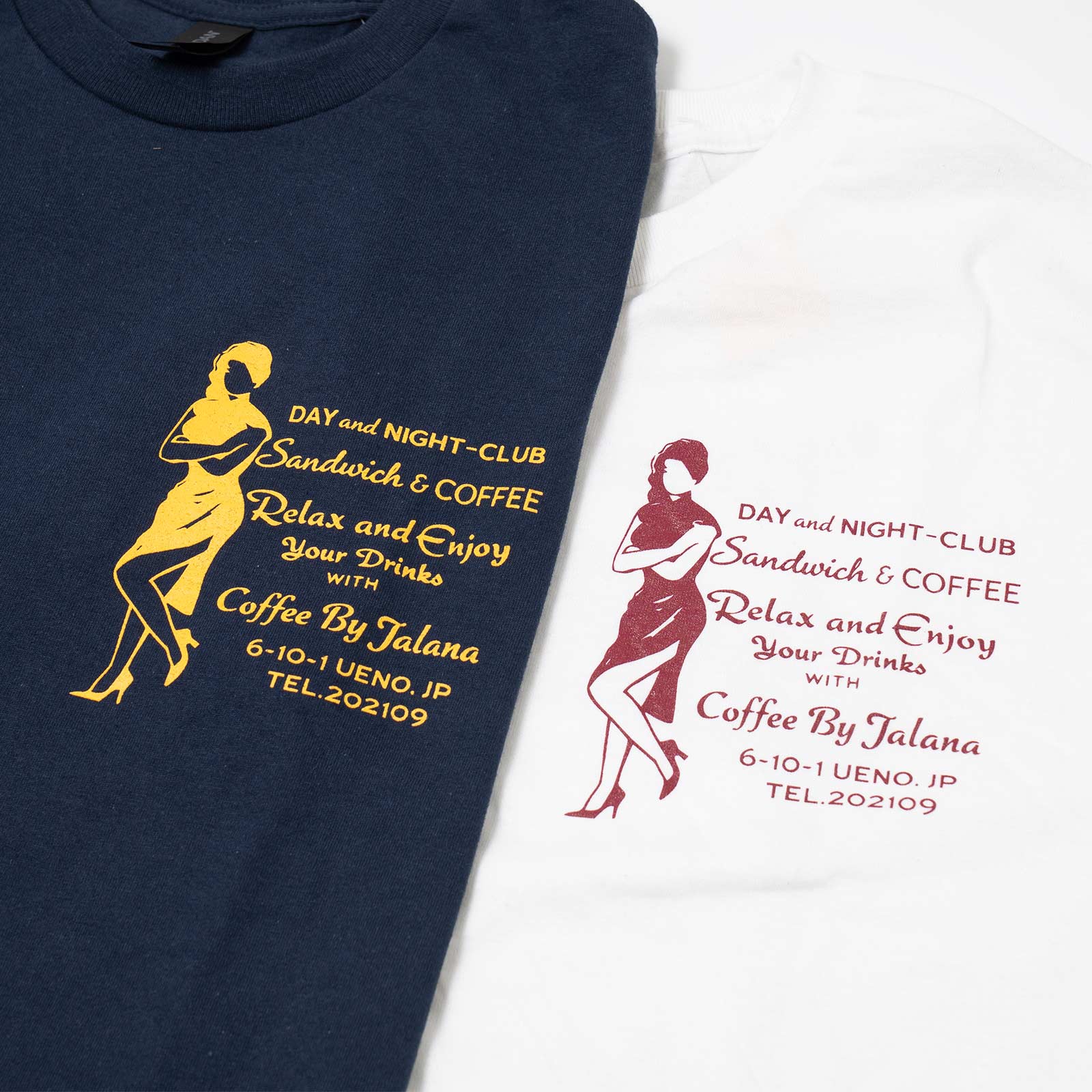 コーヒーバイジャラーナCoffebyJalanaウエノタウンTシャツ
