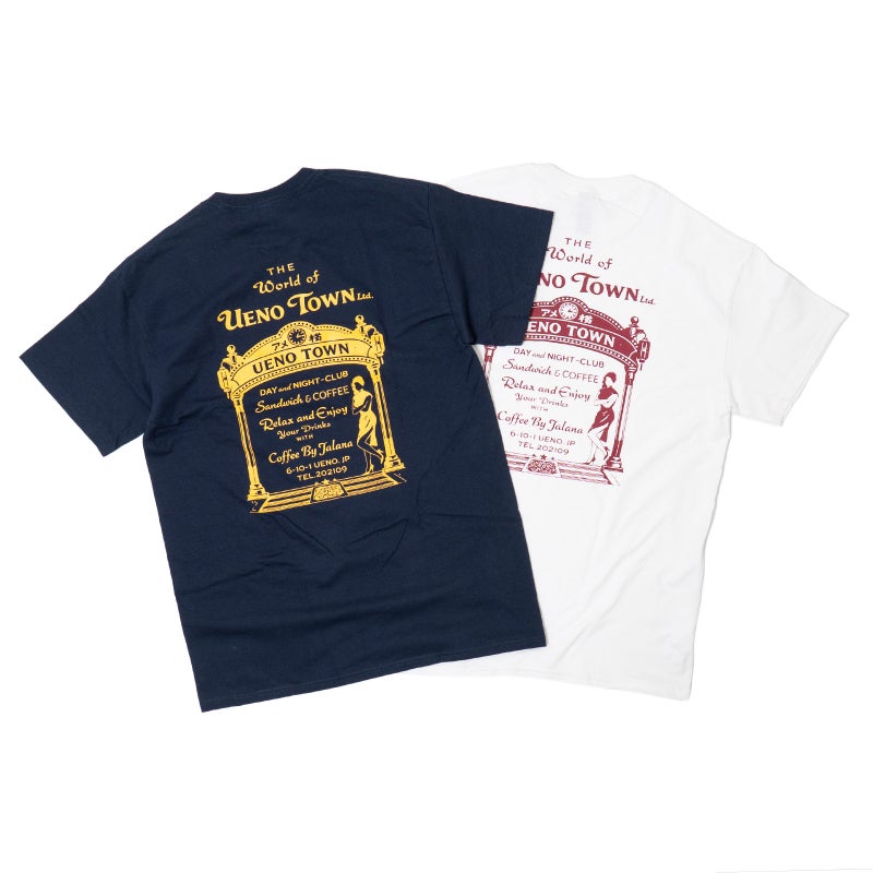 コーヒーバイジャラーナCoffebyJalanaウエノタウンTシャツ