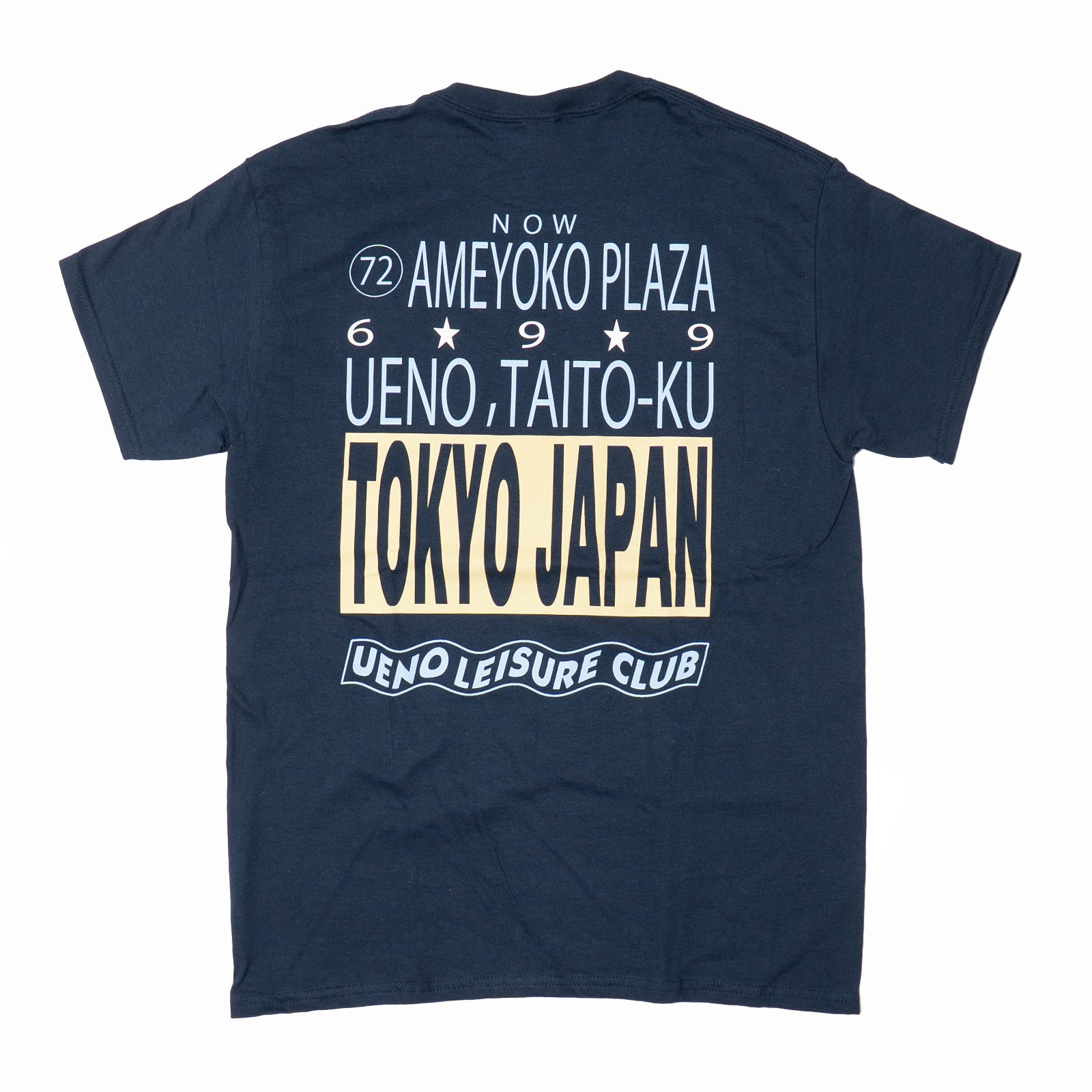 上野遊戯倶楽部ウエノユウギクラブ東京ジャパンTシャツ