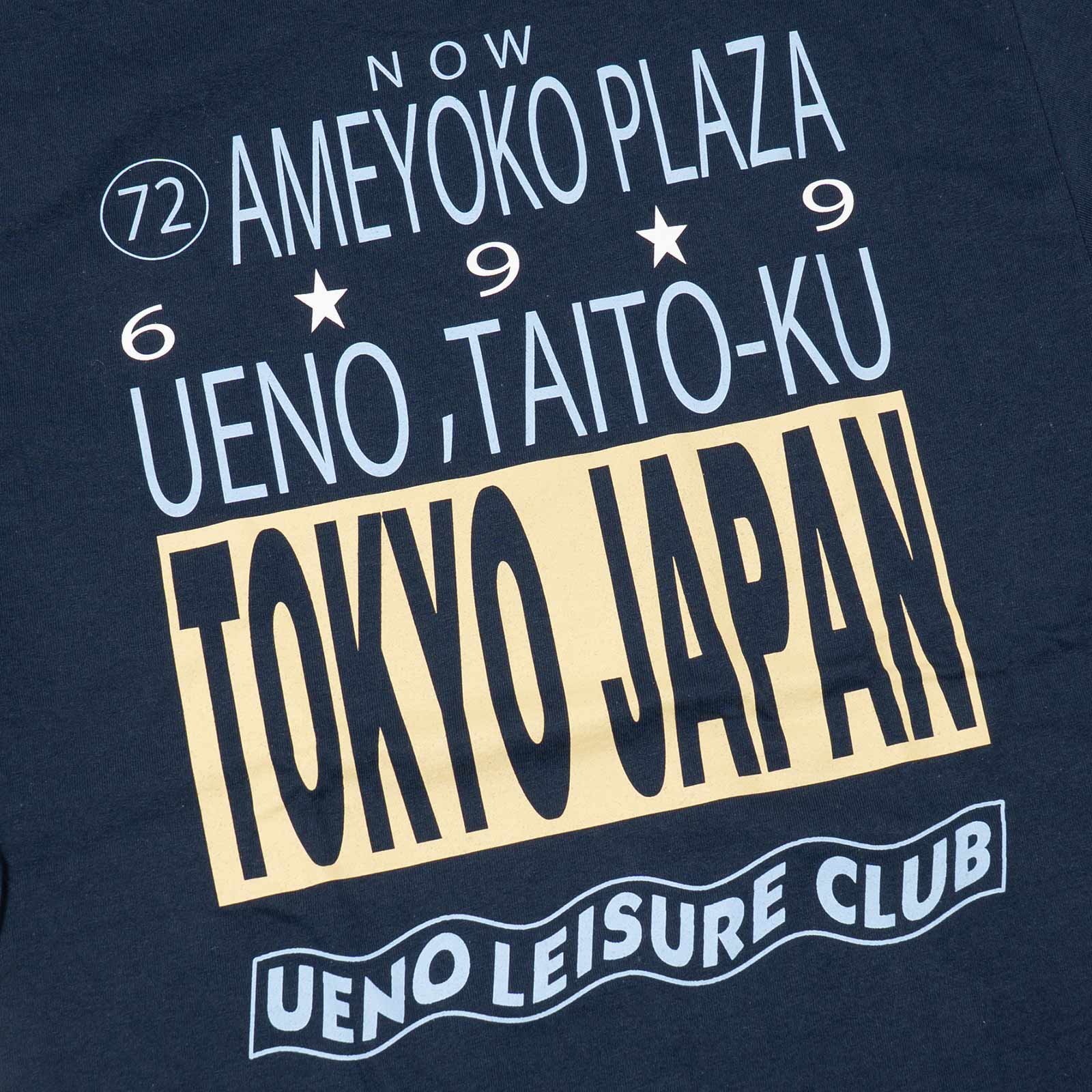 上野遊戯倶楽部ウエノユウギクラブ東京ジャパンTシャツ