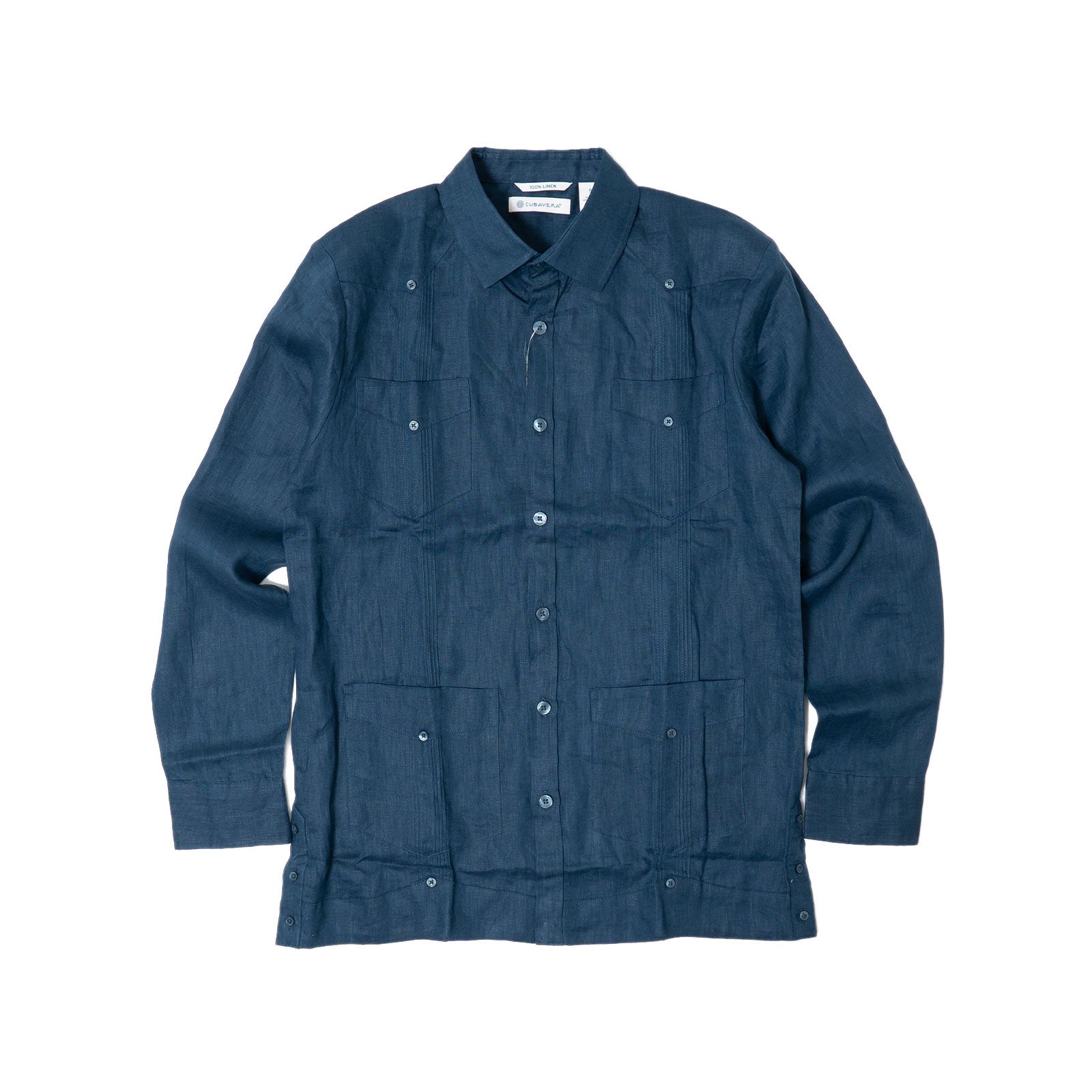 キューバベラCUBAVERAリネングァジャベーラシャツロングスリーブ