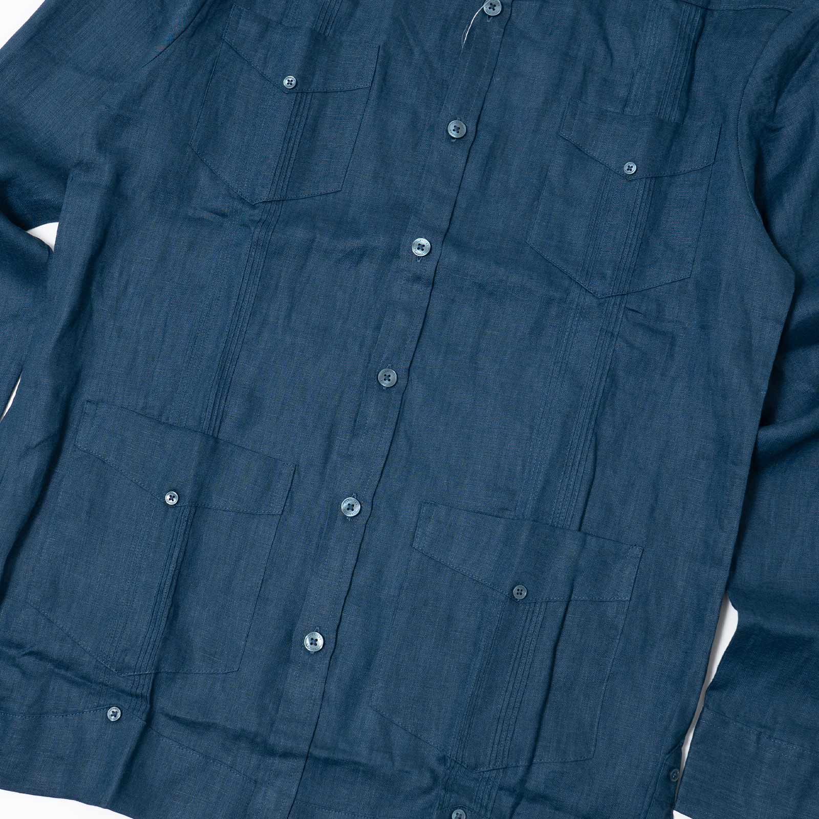 キューバベラCUBAVERAリネングァジャベーラシャツロングスリーブ