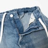 オーセンAUTHENシルクナイズドデニムイージーワークパンツライトユーズド182SD-013