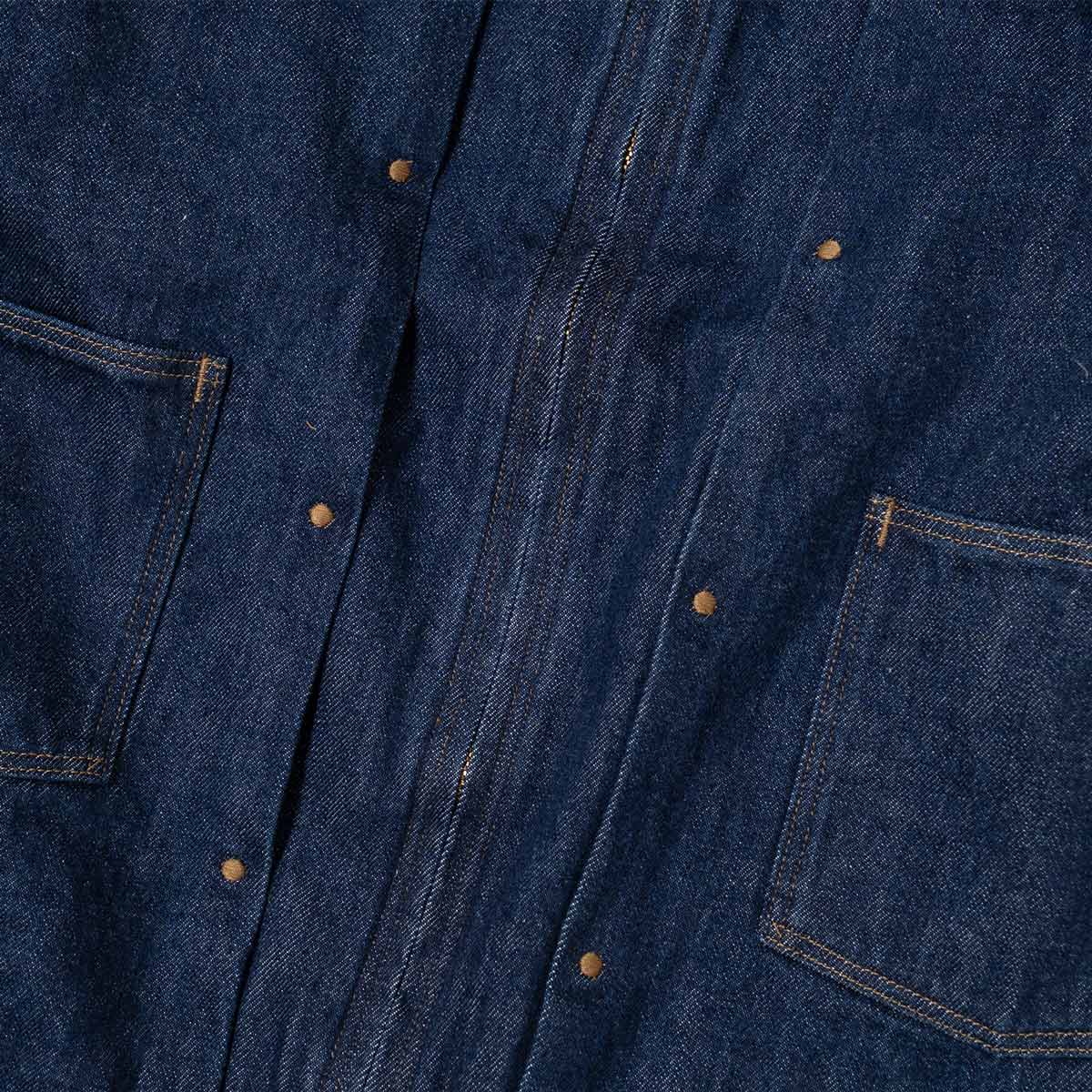 オーセンAUTHENヴィンテージデニムジップアップジャケットリンス175-001