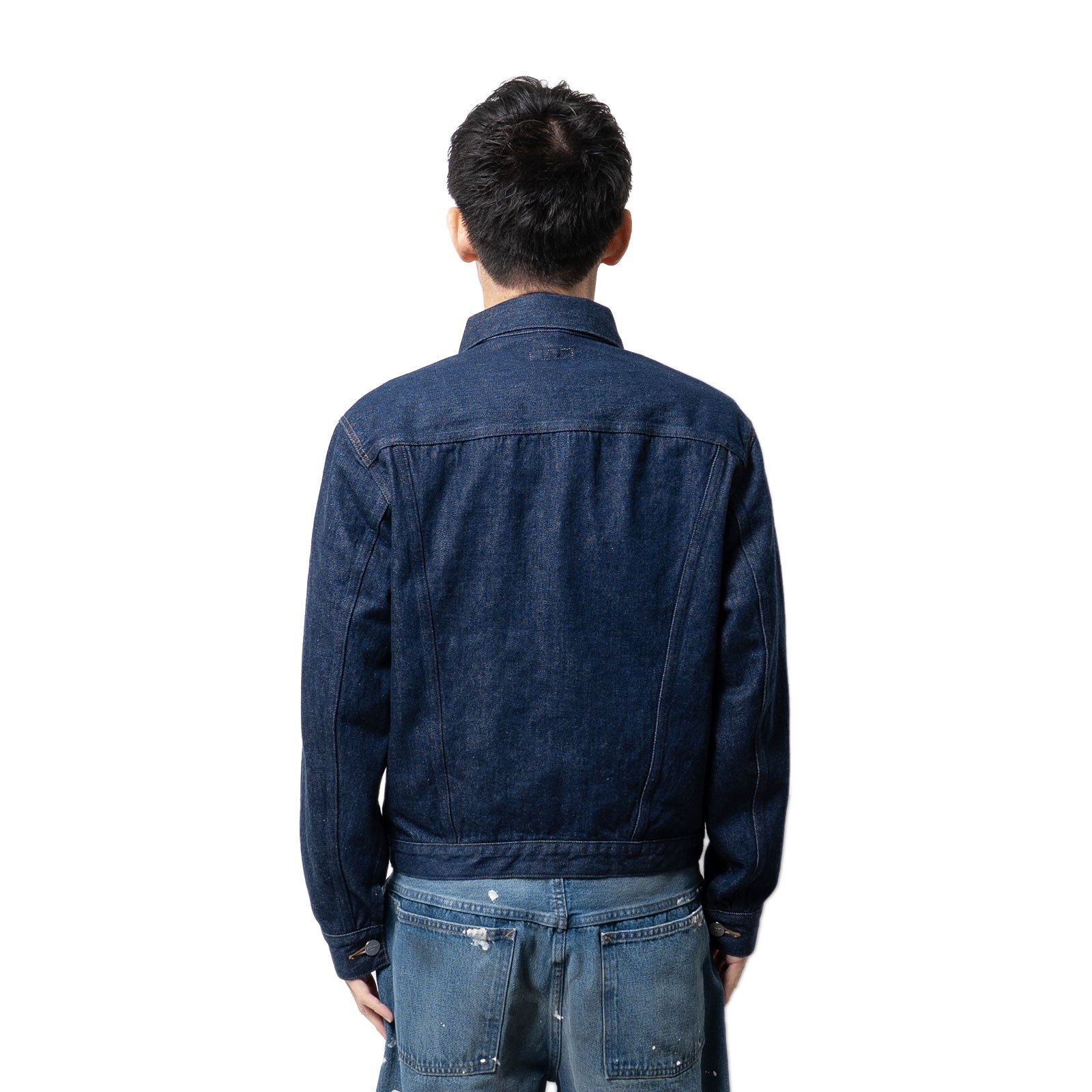 オーセンAUTHENヴィンテージデニムジップアップジャケットリンス175-001