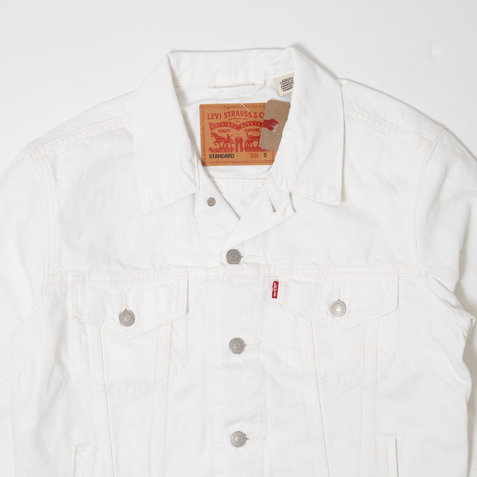 リーバイスLEVI’S#72334デニムジャケットザ・トラッカーホワイトリバーロック