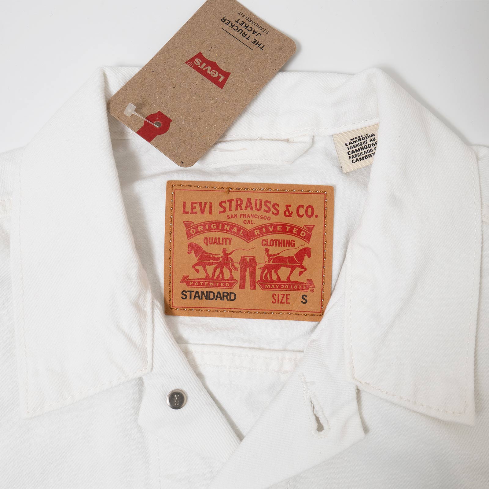 リーバイスLEVI’S#72334デニムジャケットザ・トラッカーホワイトリバーロック