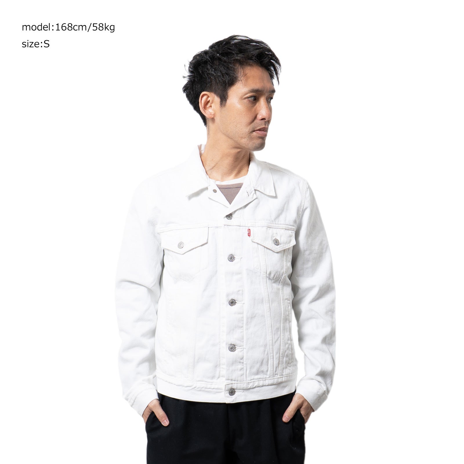 リーバイスLEVI’S#72334デニムジャケットザ・トラッカーホワイトリバーロック