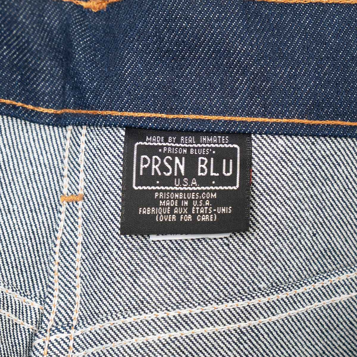 プリズンブルースPRISONBLUESリラックスフィットジーンズリジッドブルーBIGSIZE