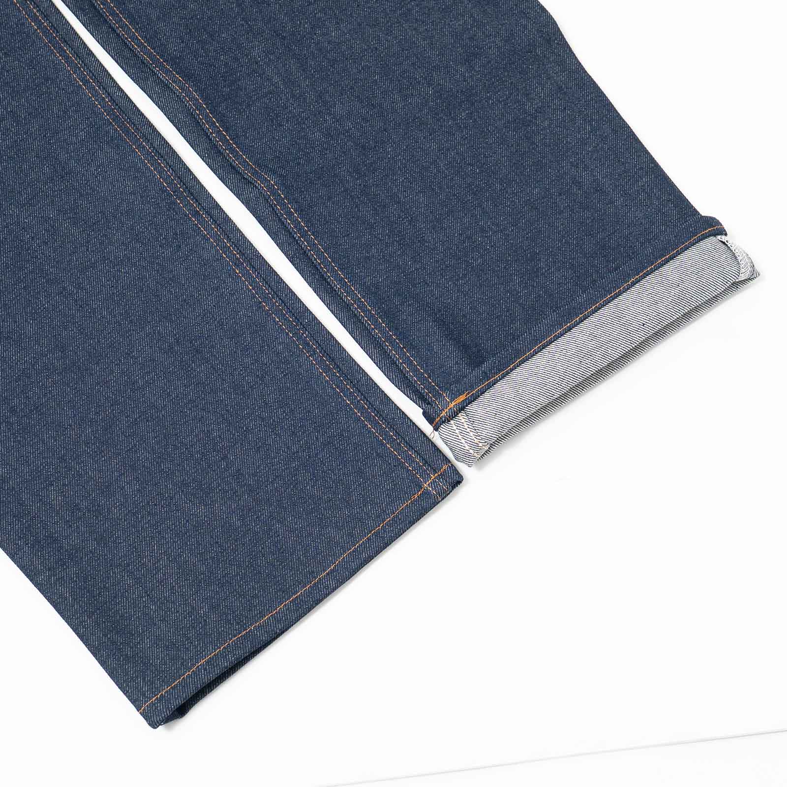 プリズンブルースPRISONBLUESリラックスフィットジーンズリジッドブルーBIGSIZE