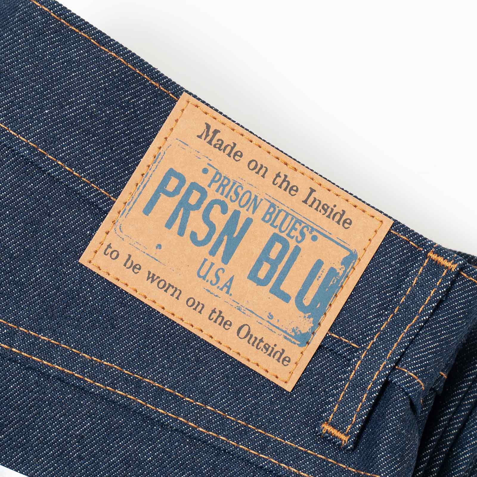 プリズンブルースPRISONBLUESリラックスフィットジーンズリジッドブルーBIGSIZE