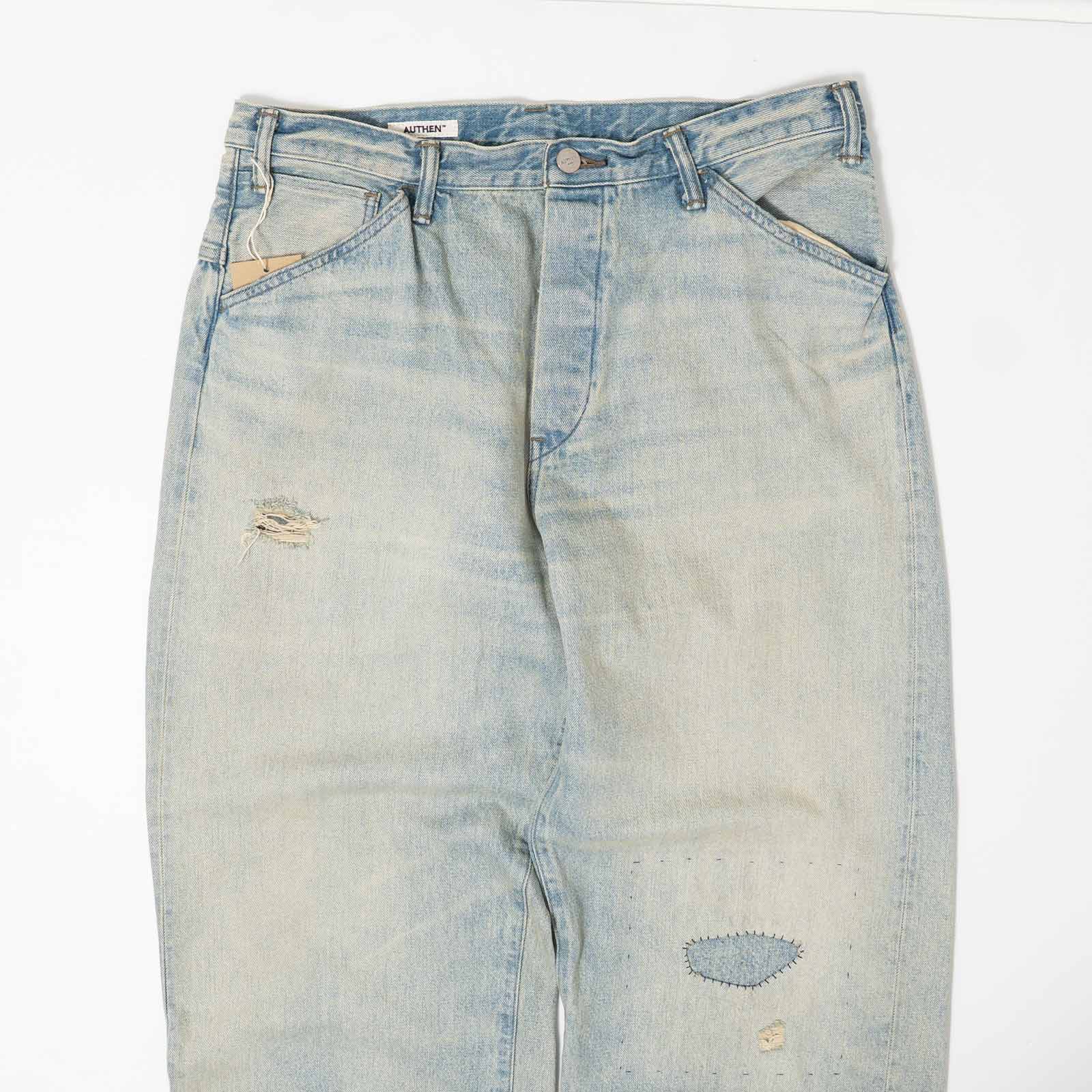 オーセンAUTHENヴィンテージワイドレッグライトユーズド